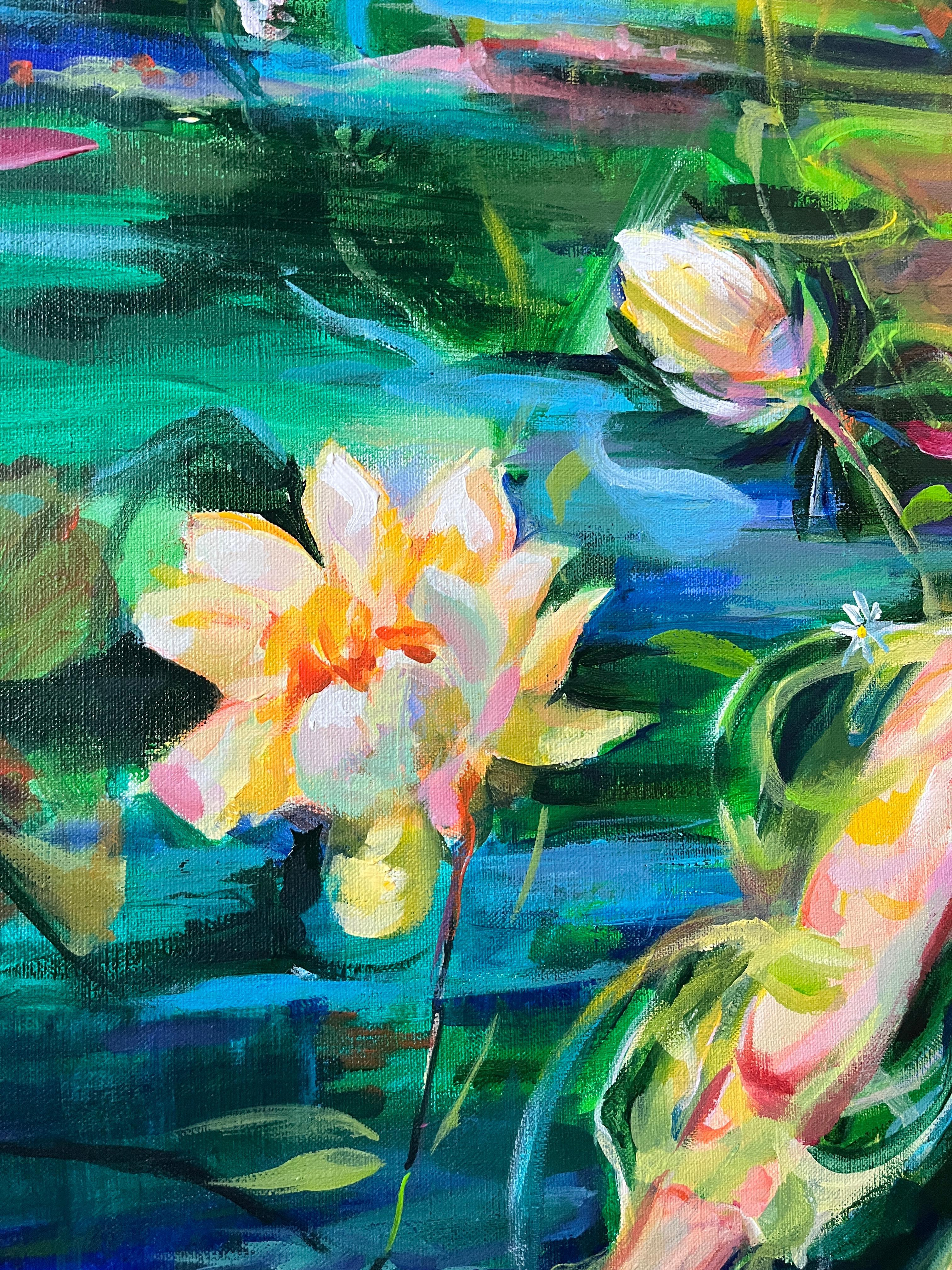 Ophelia (Impressionismus), Painting, von Daria Golovina