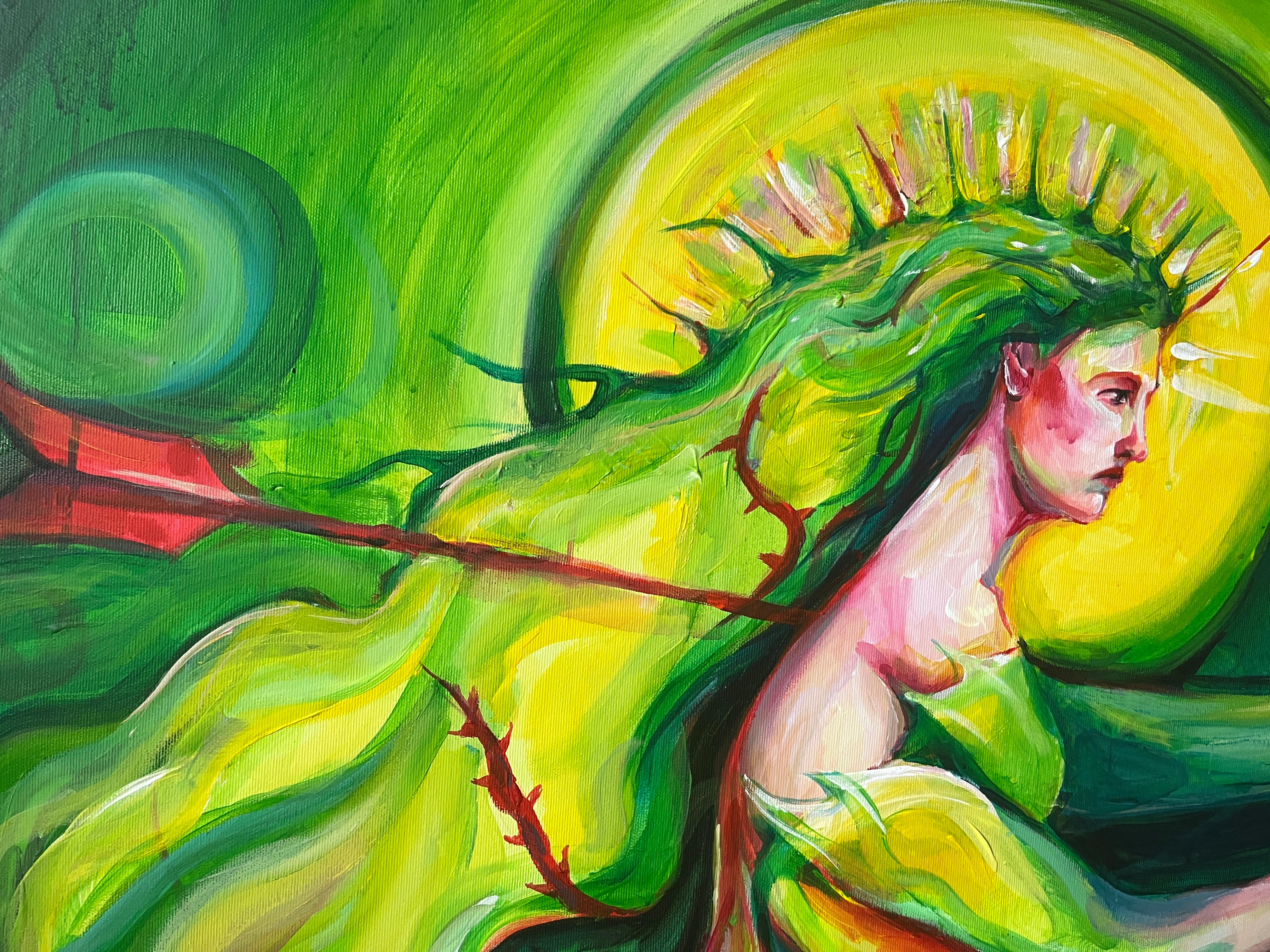 In life, every path is lined with both beauty and obstacles. This work is about healing after wounds, of growing stronger through adversity. Like a rose with its thorns, our hardships may leave their mark, but they need not harden our hearts.