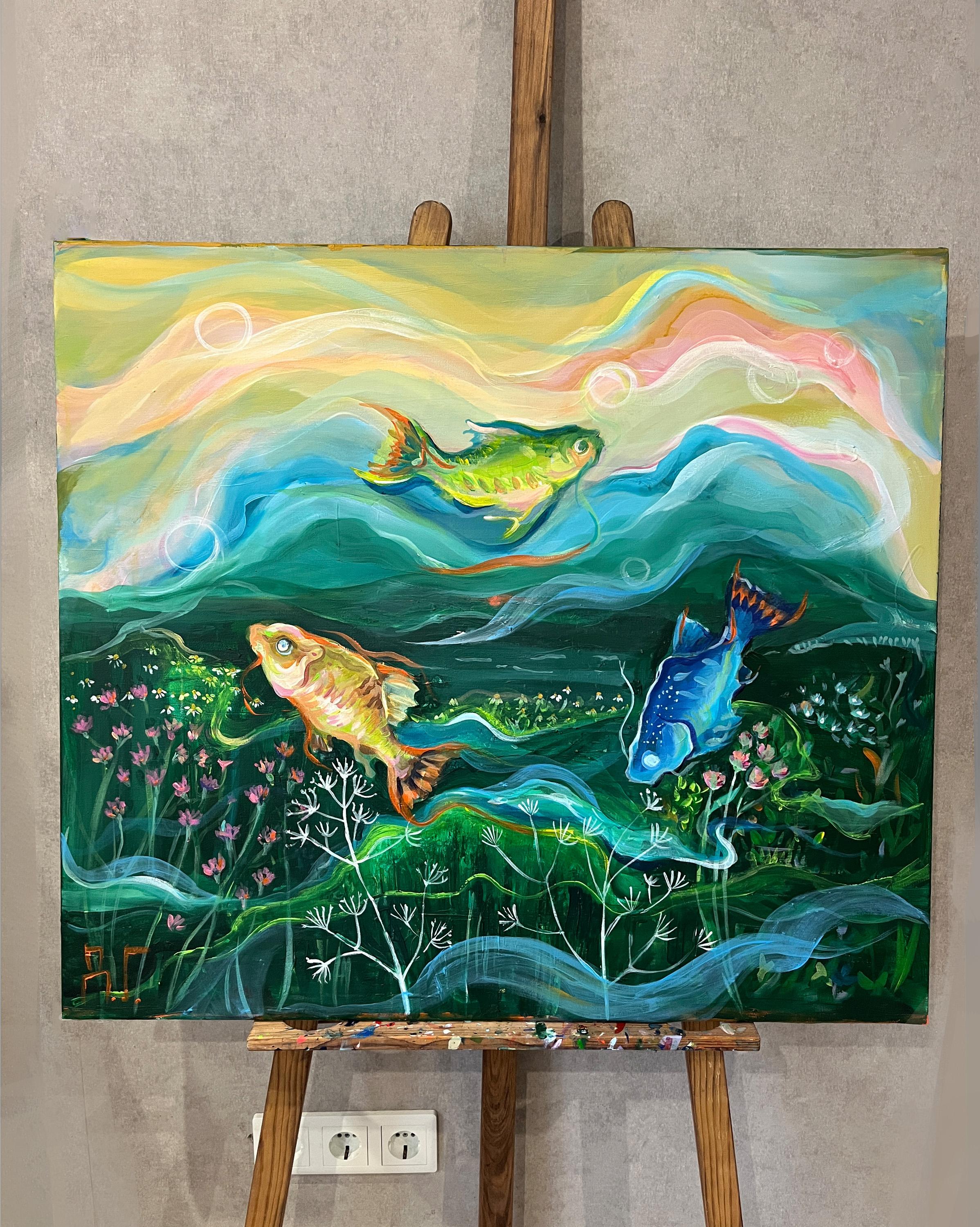 Shapes of Silence – Painting von Daria Golovina