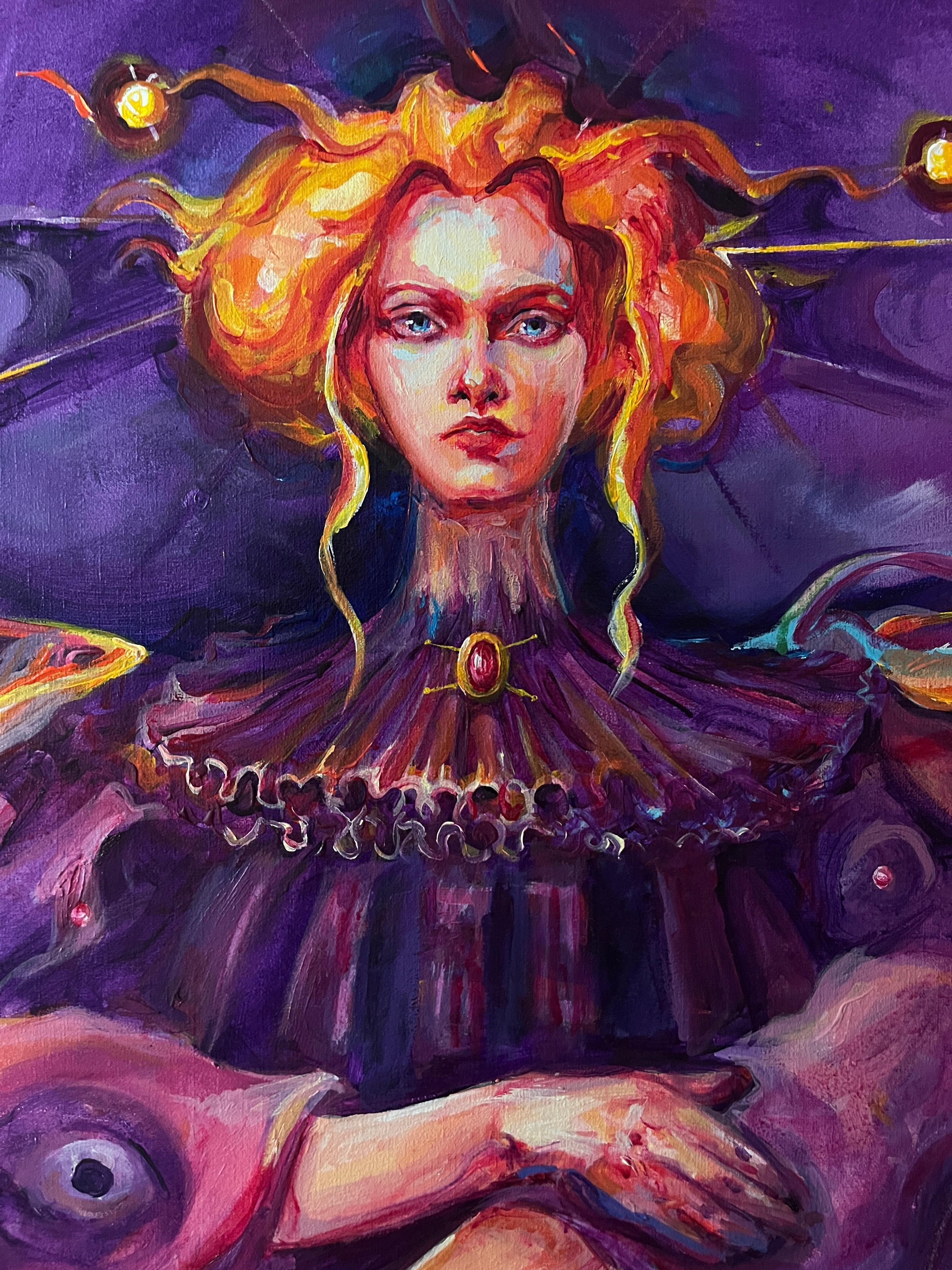 La confiance entre nous - Painting de Daria Golovina