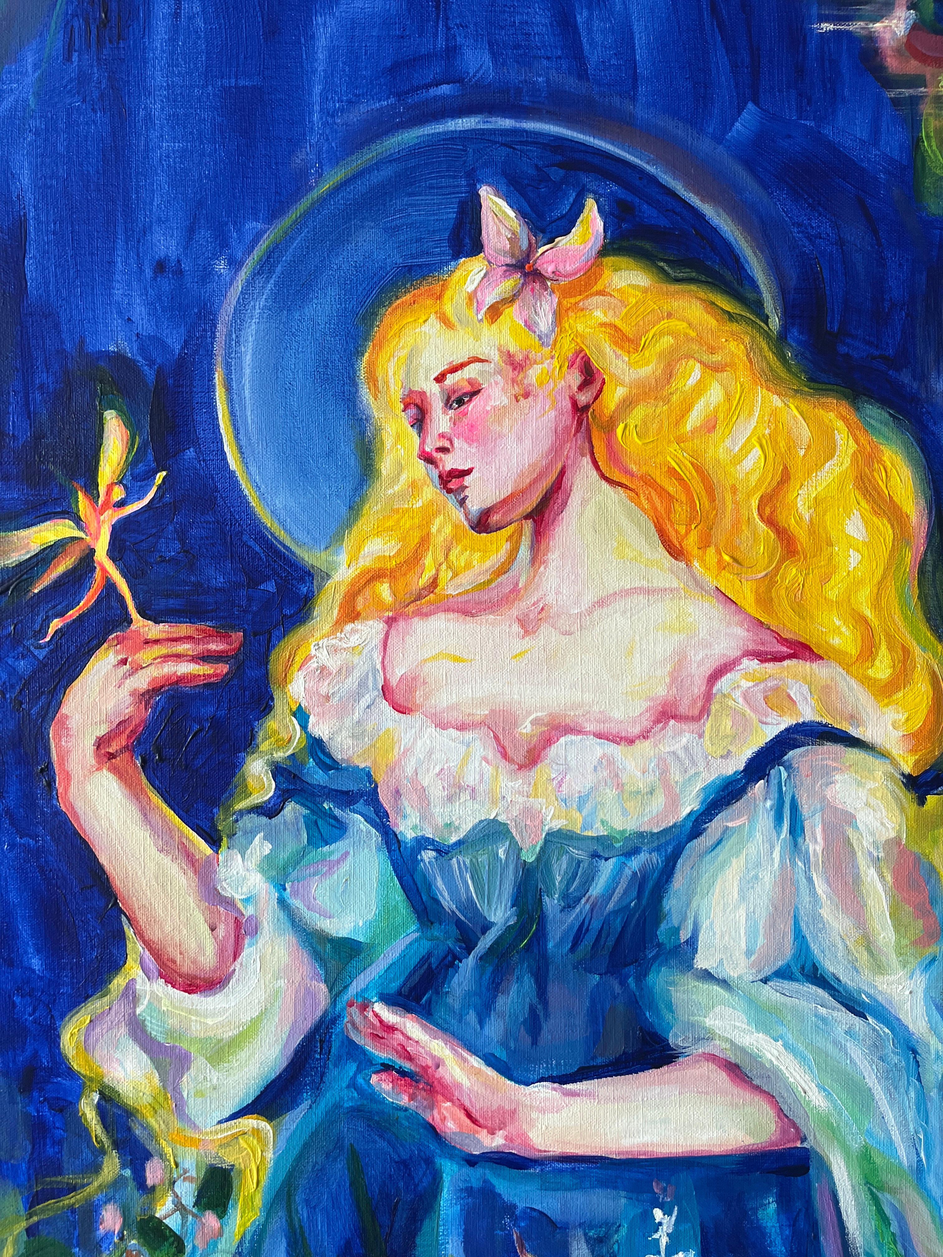 Was I In Your Dreams Too ? (Impressionismus), Painting, von Daria Golovina