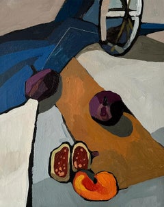 Figs, 50 x 40 cm, Tempera, Acryl, Leinwand