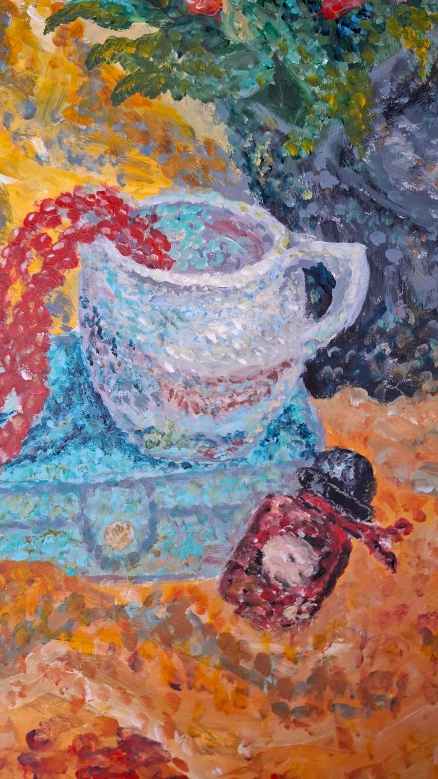 Après le triomphe : le silence du vestiaire - Painting de Daria Habich