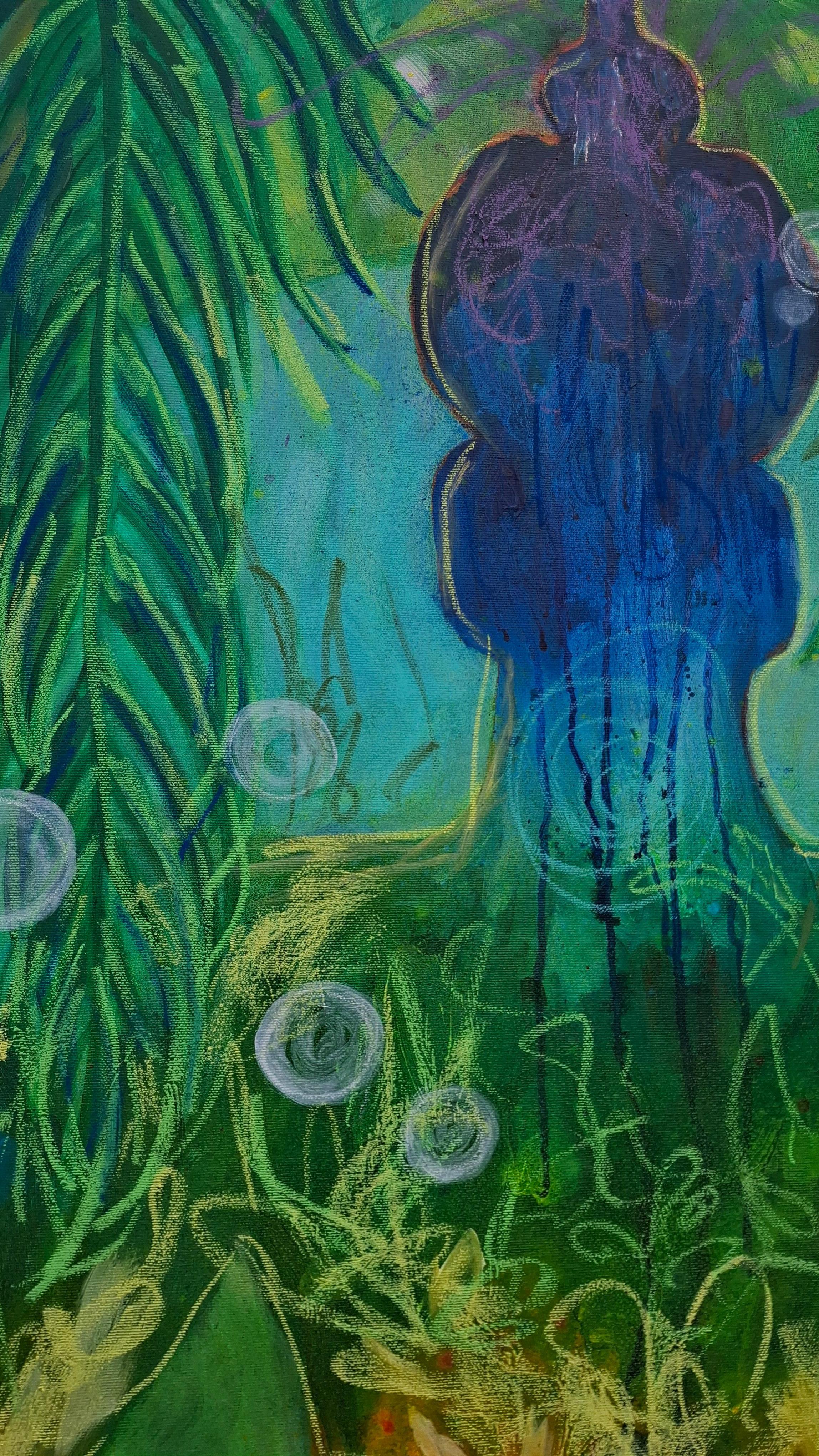 spedito in Rolle 
ilenza. Respiro. Luce.
Buddha riposa nel cuore della giungla, intessuto nel verde selvaggio - un ricordo della Terra stessa. La sua forma brilla con lo spettro dell'essere, dal rosso profondo al viola trascendente. Intorno a lui