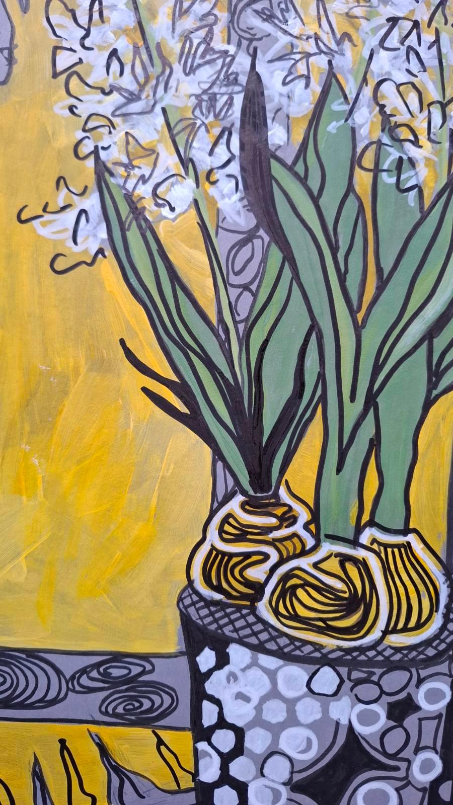 Lemons - Impressionist Painting by Daria Habich