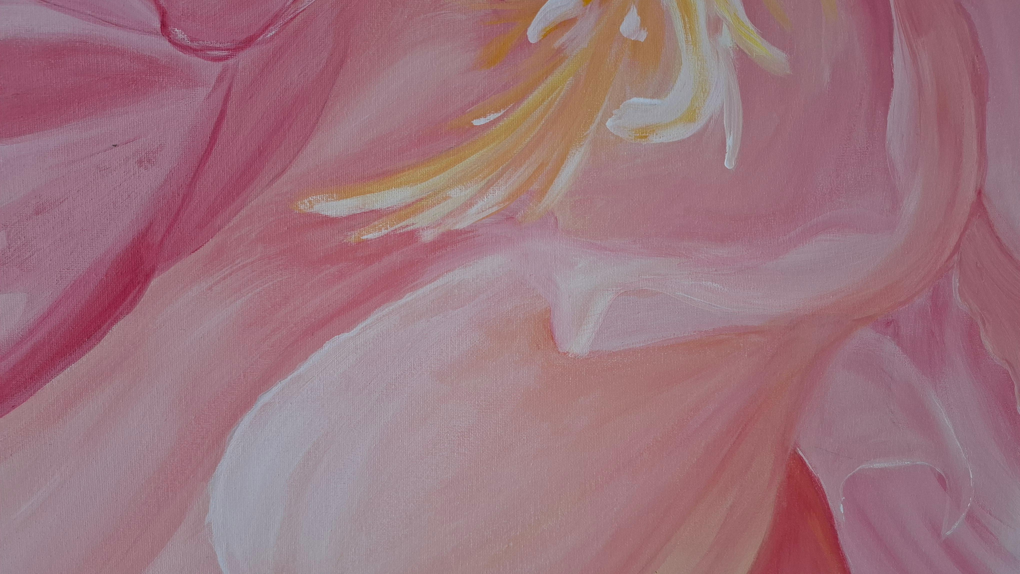 Blick ins Innere (Braun), Abstract Painting, von Daria Habich