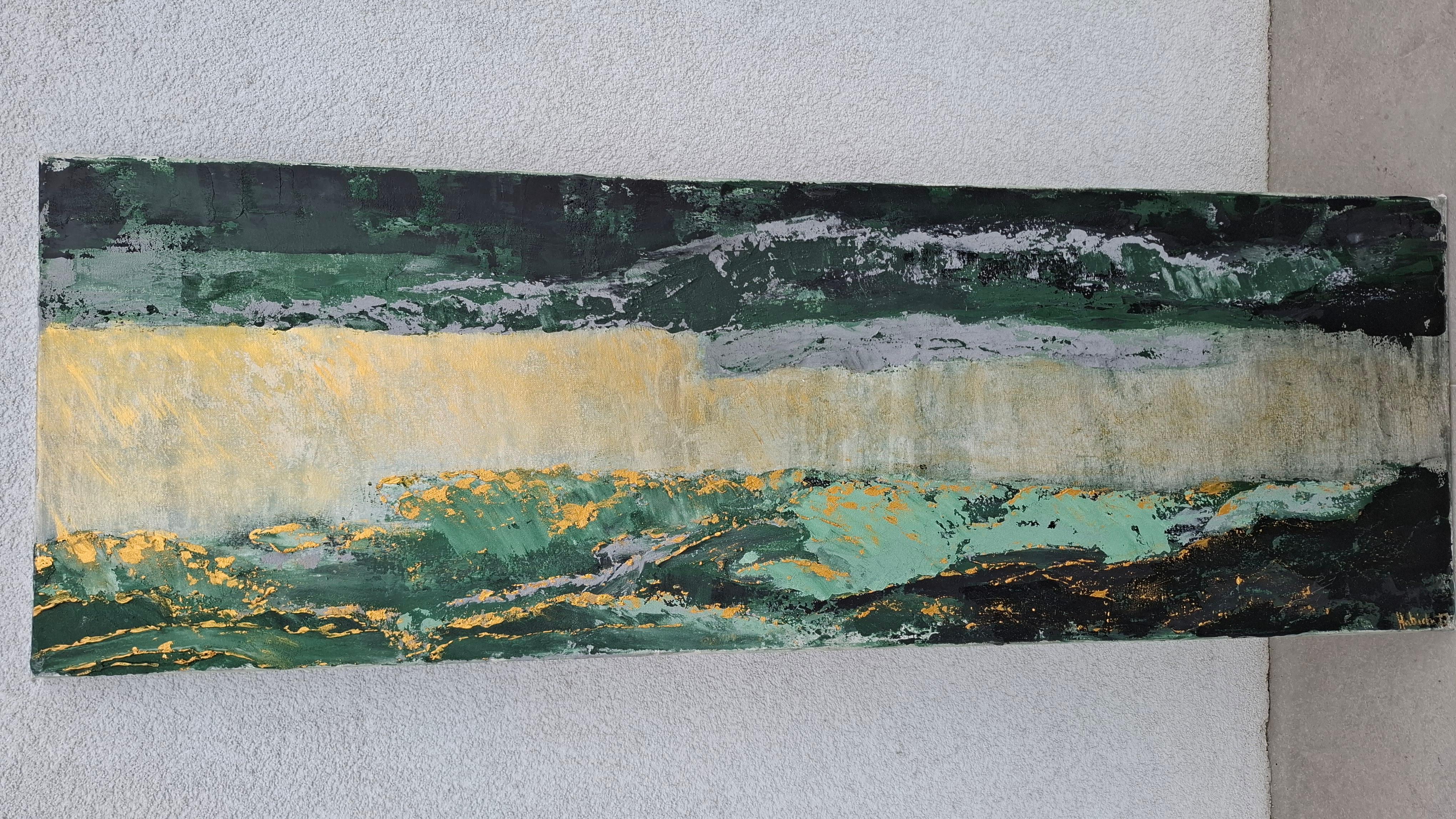 The gulf between us - Painting by Daria Habich