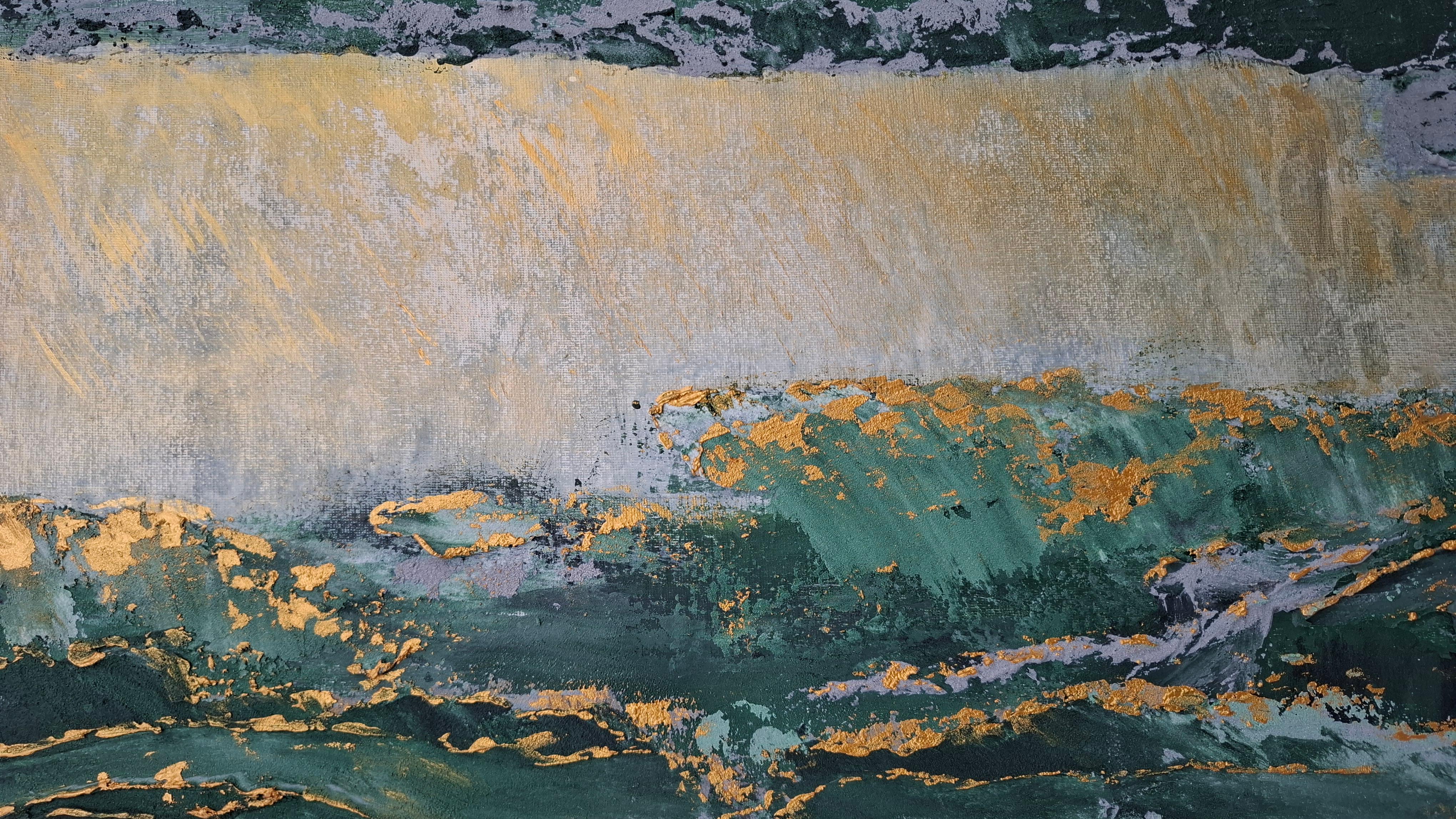 The gulf between us - Impressionist Painting by Daria Habich