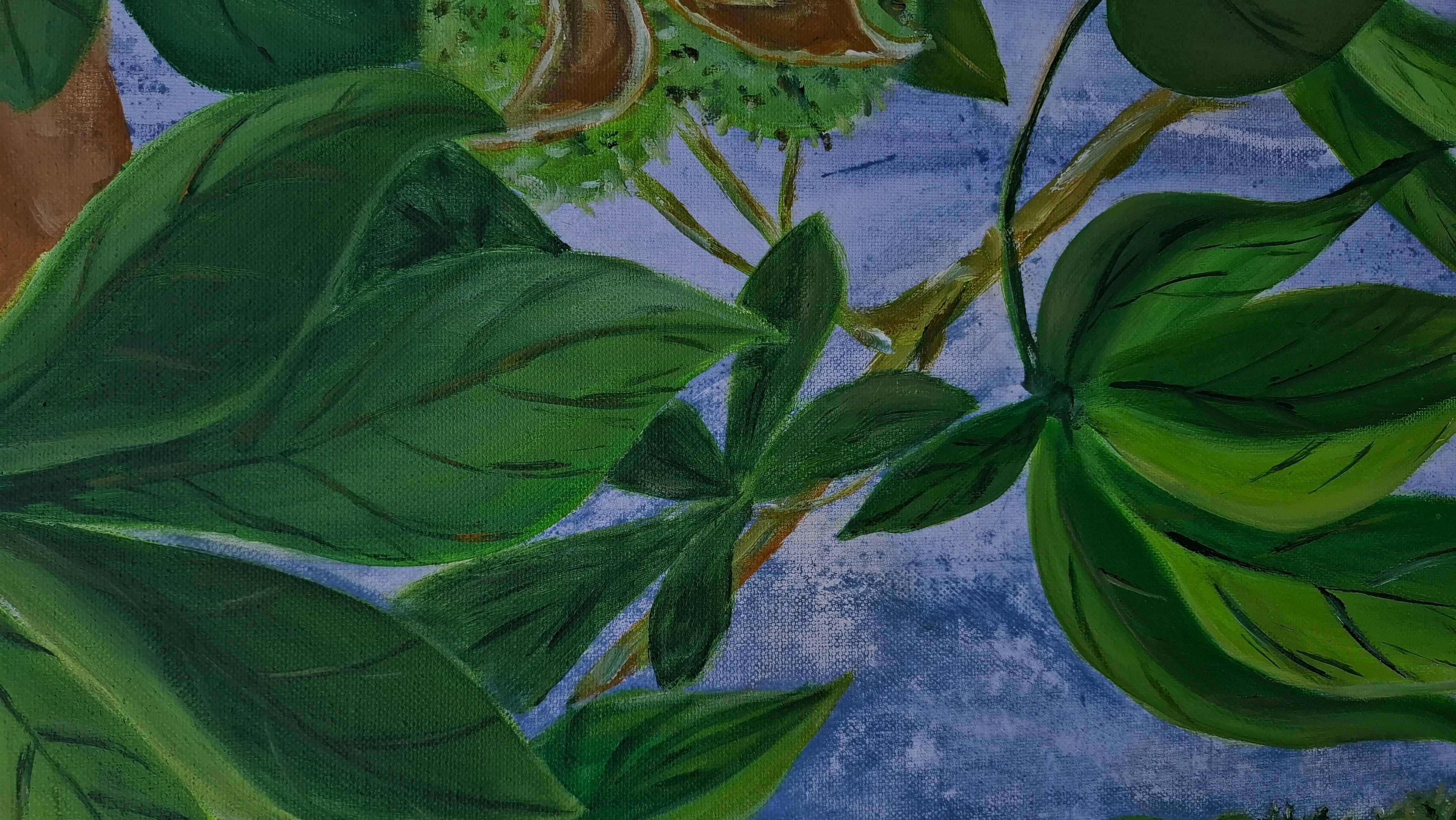 Deux printemps et deux automnes (diptyque) en vente 4