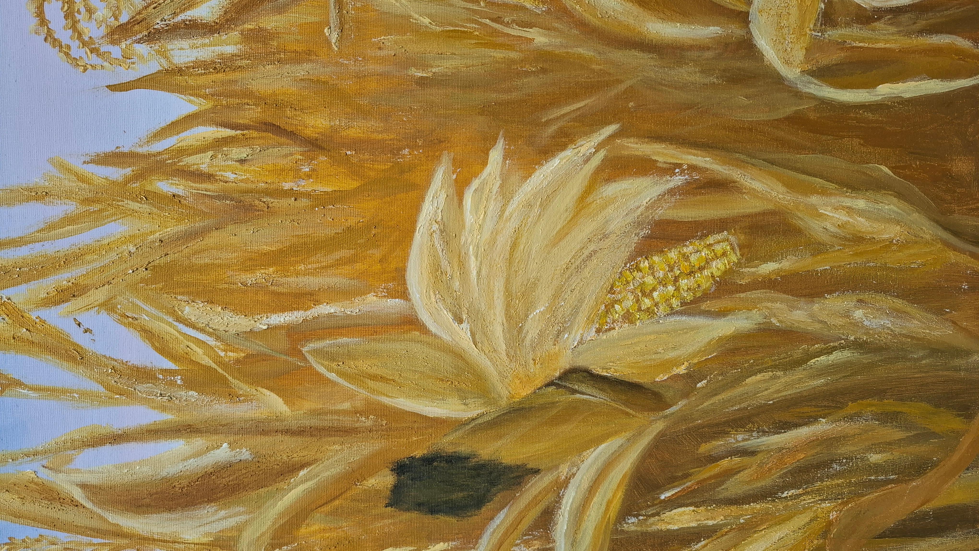 Oben unten (Braun), Landscape Painting, von Daria Habich