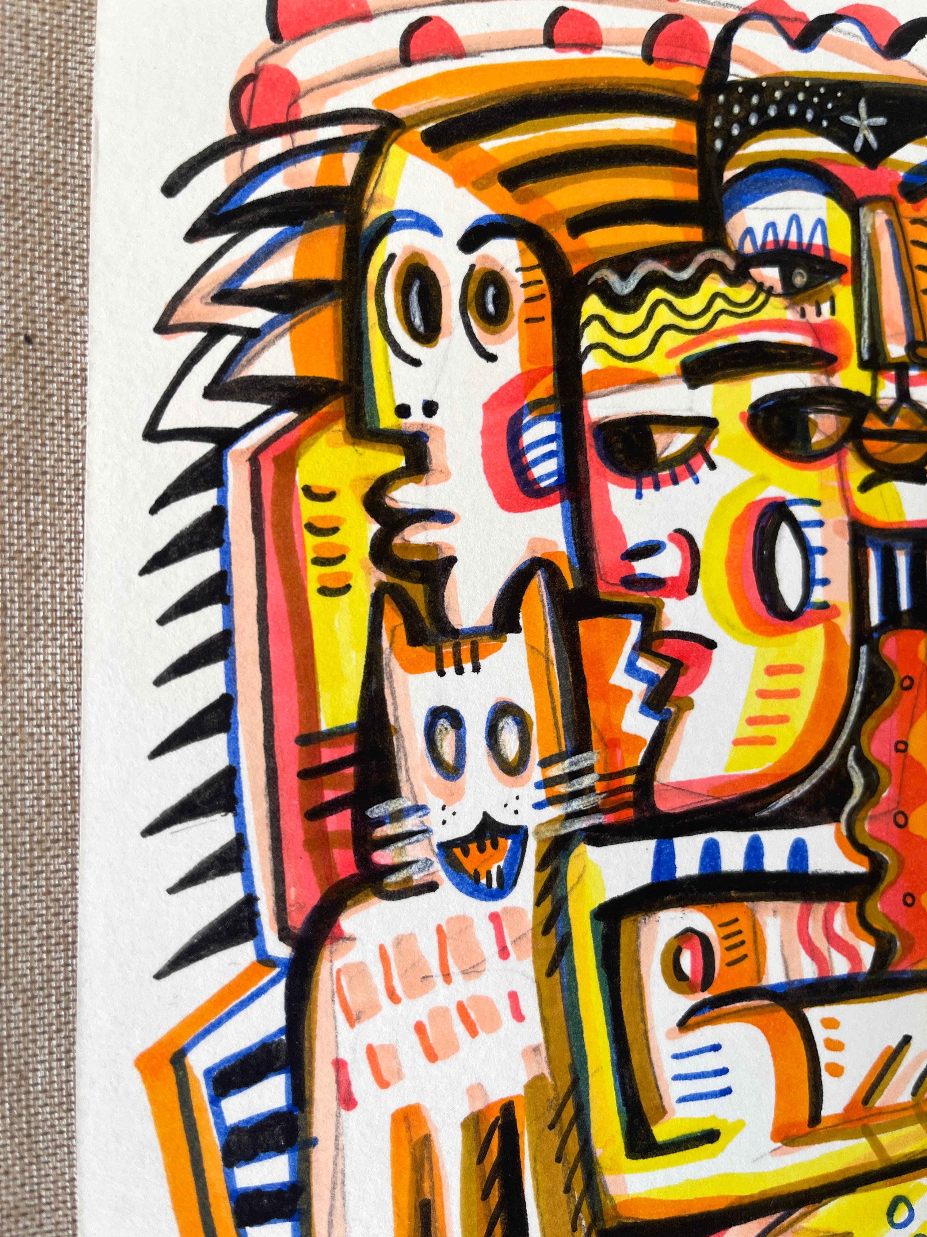 111 - Pop Art Painting by Daria Kusto