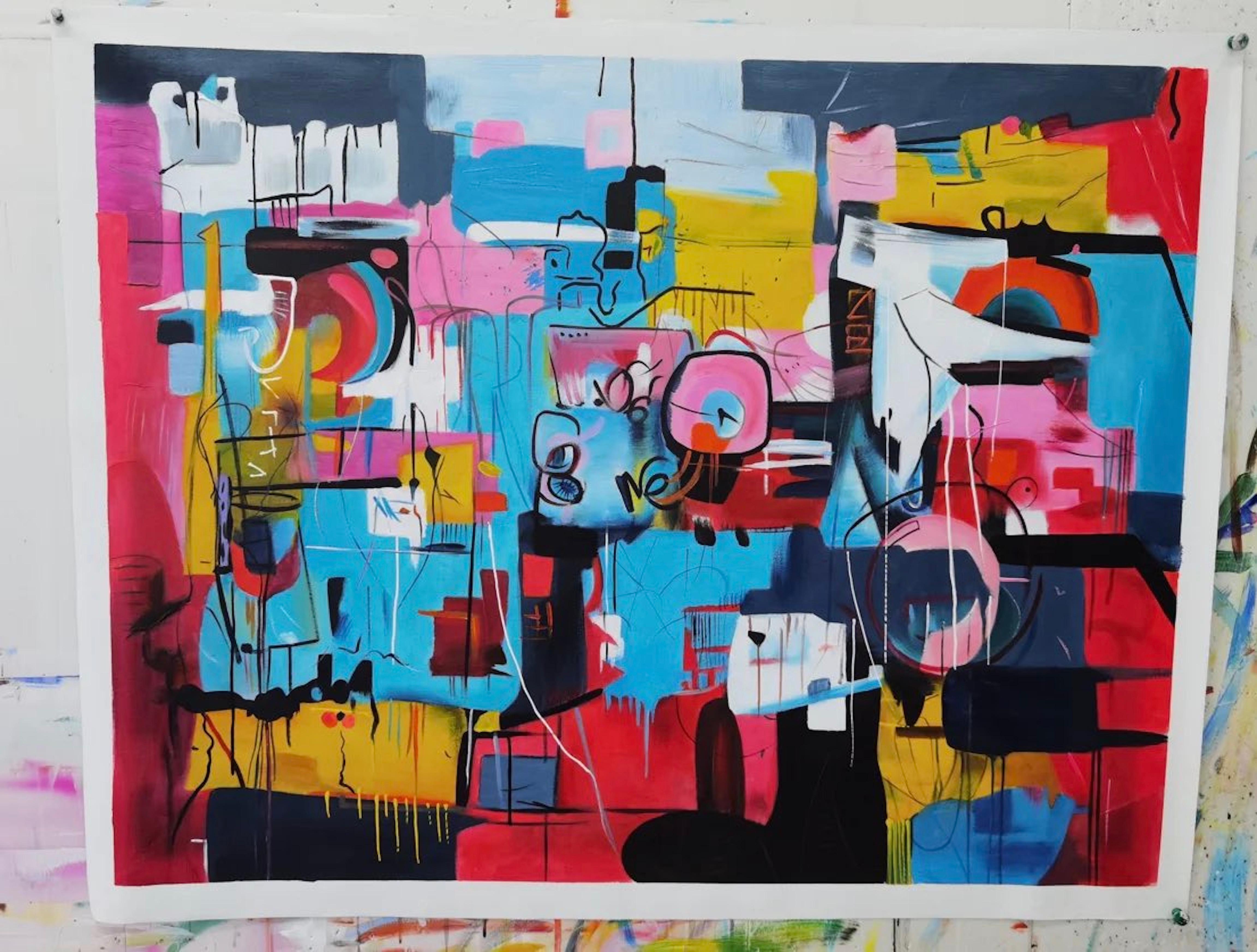 AVVENTURA ASTRATTA - Painting Neoespressionismo di Daria Kusto