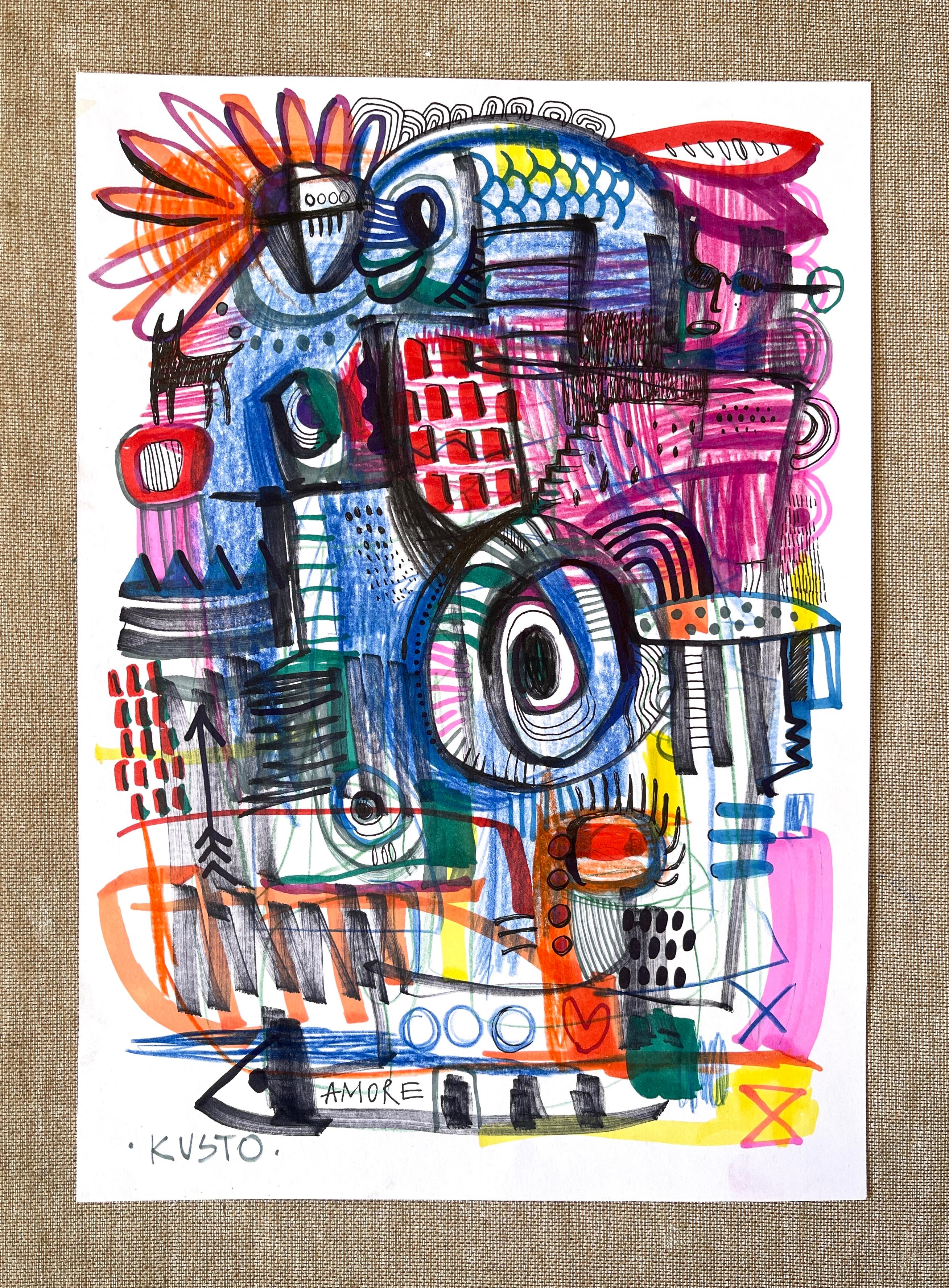 ABSTRACT AMORE im Angebot 1