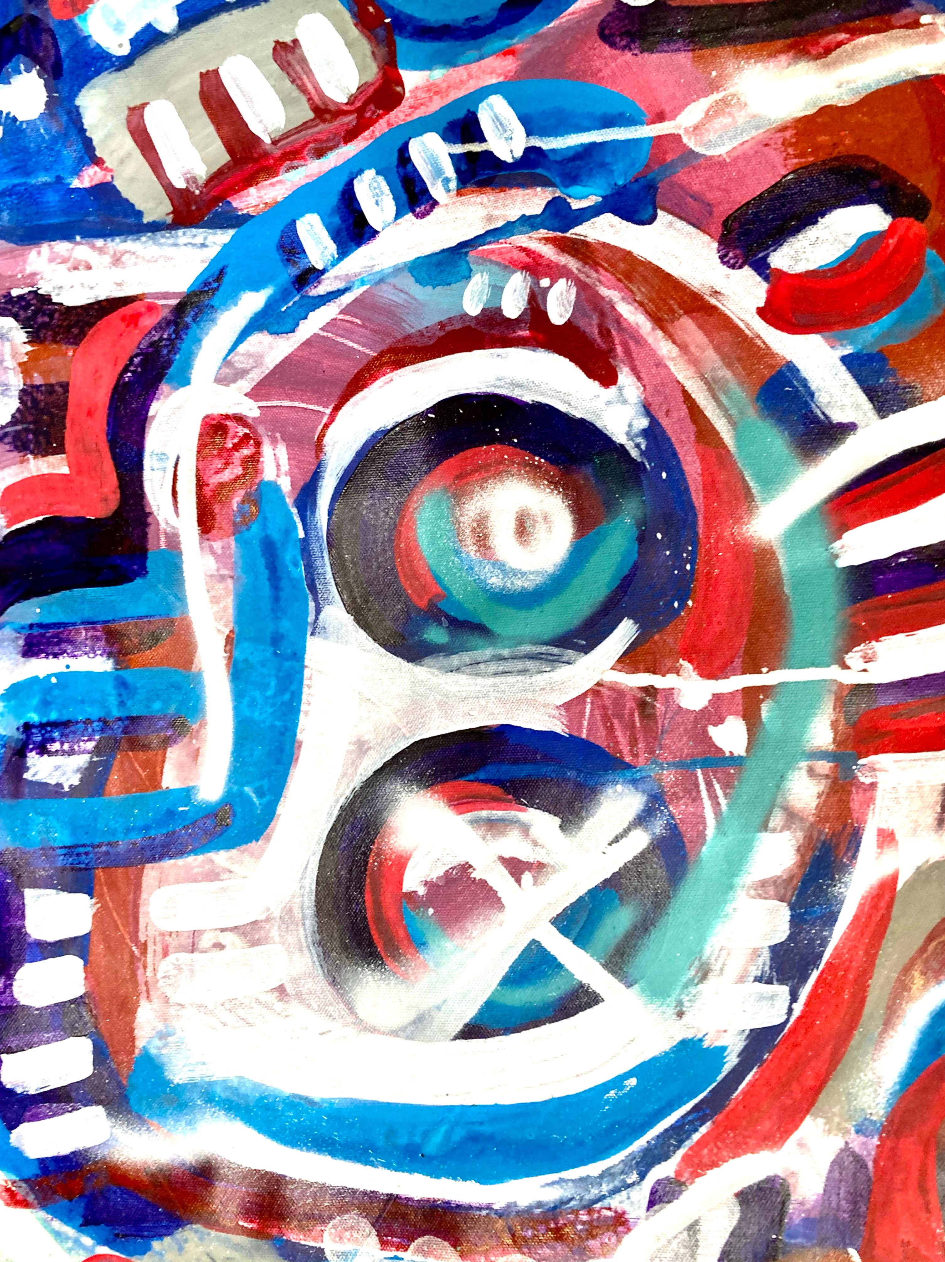 ABSTRACT BODIES - Painting by Daria Kusto