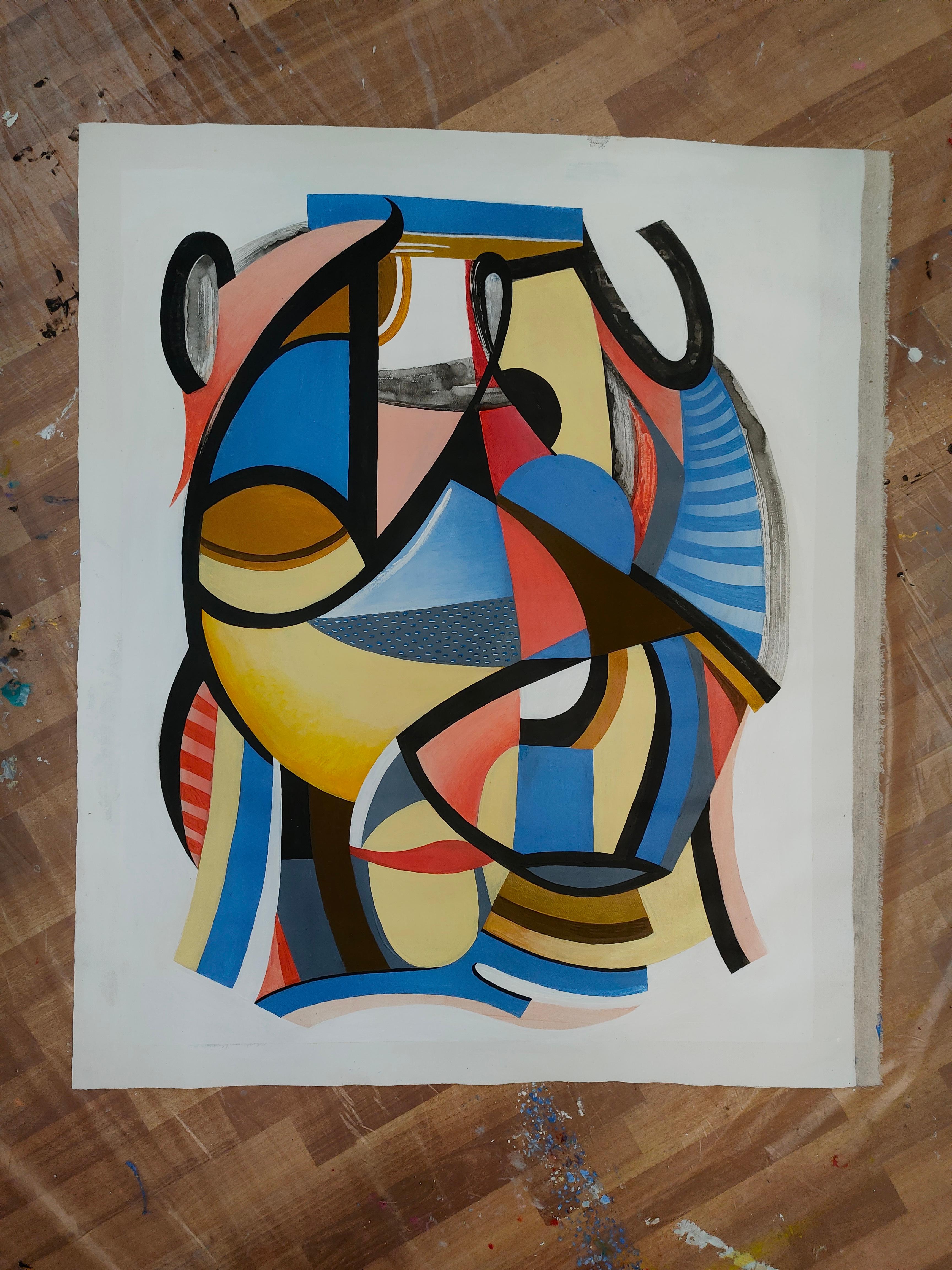 Quadro astratto originale di Daria Kusto.
Acrilico   su tela
Viene spedito arrotolato in un tubo,
Dalla Spagna.
