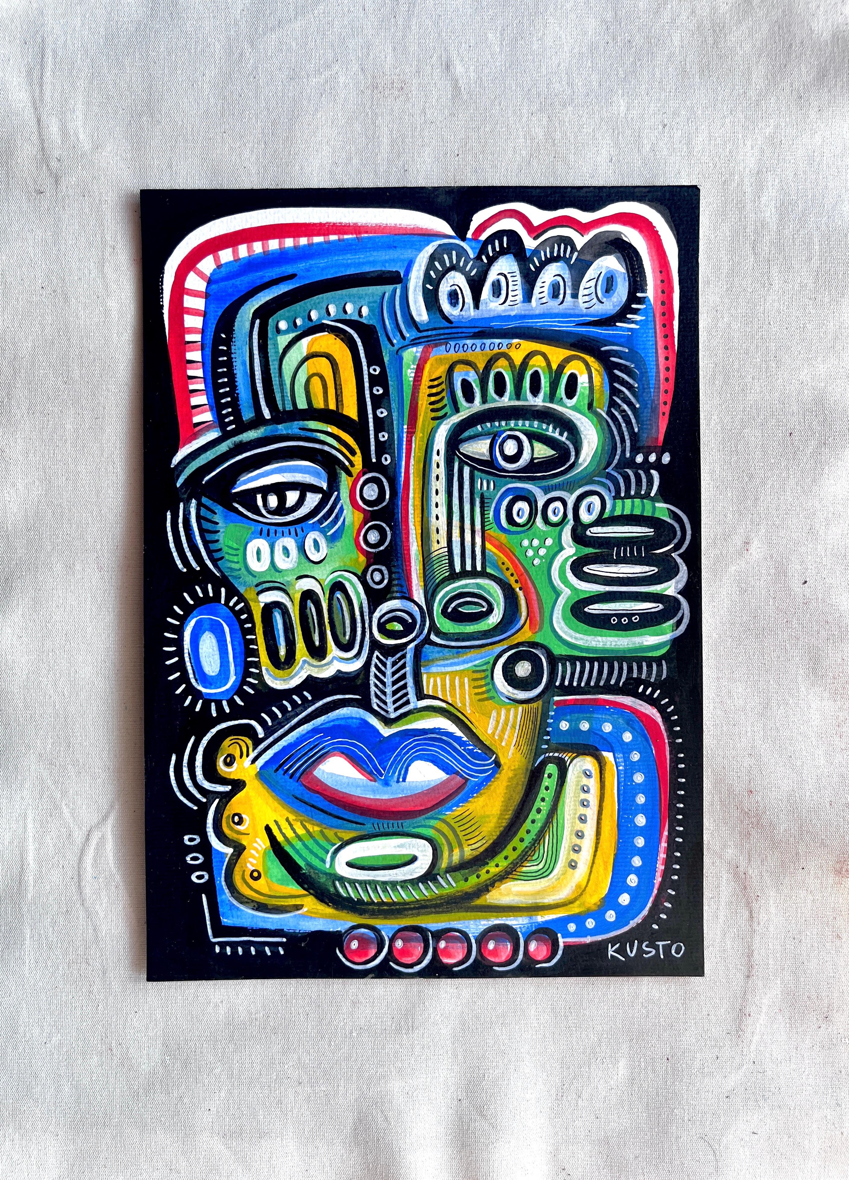 ABSTRACT LOOK - Painting de Daria Kusto