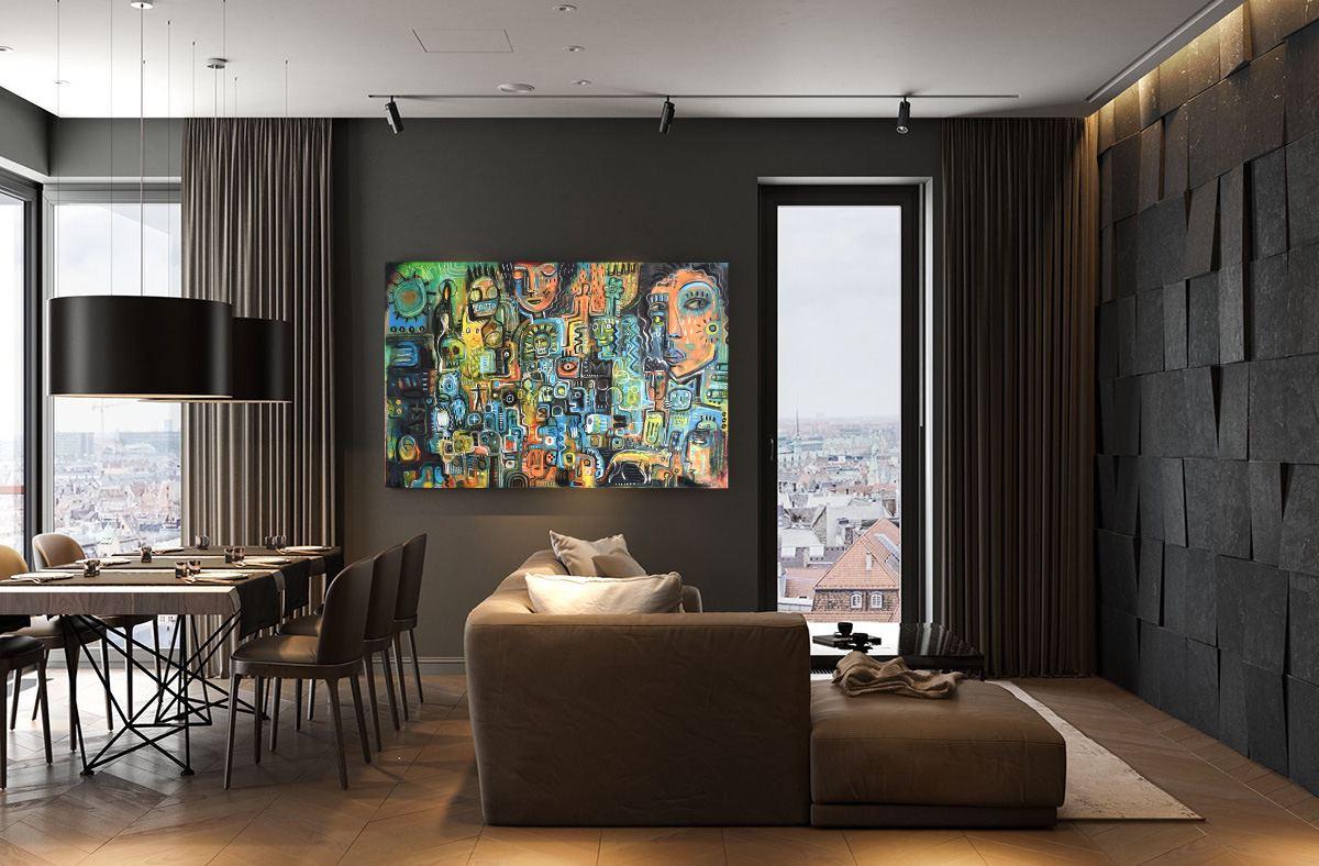 Opere originali di DARIA KUSTO
La realtà del flusso magico...

Acrilico su tela
Spedito dalla Spagna.
