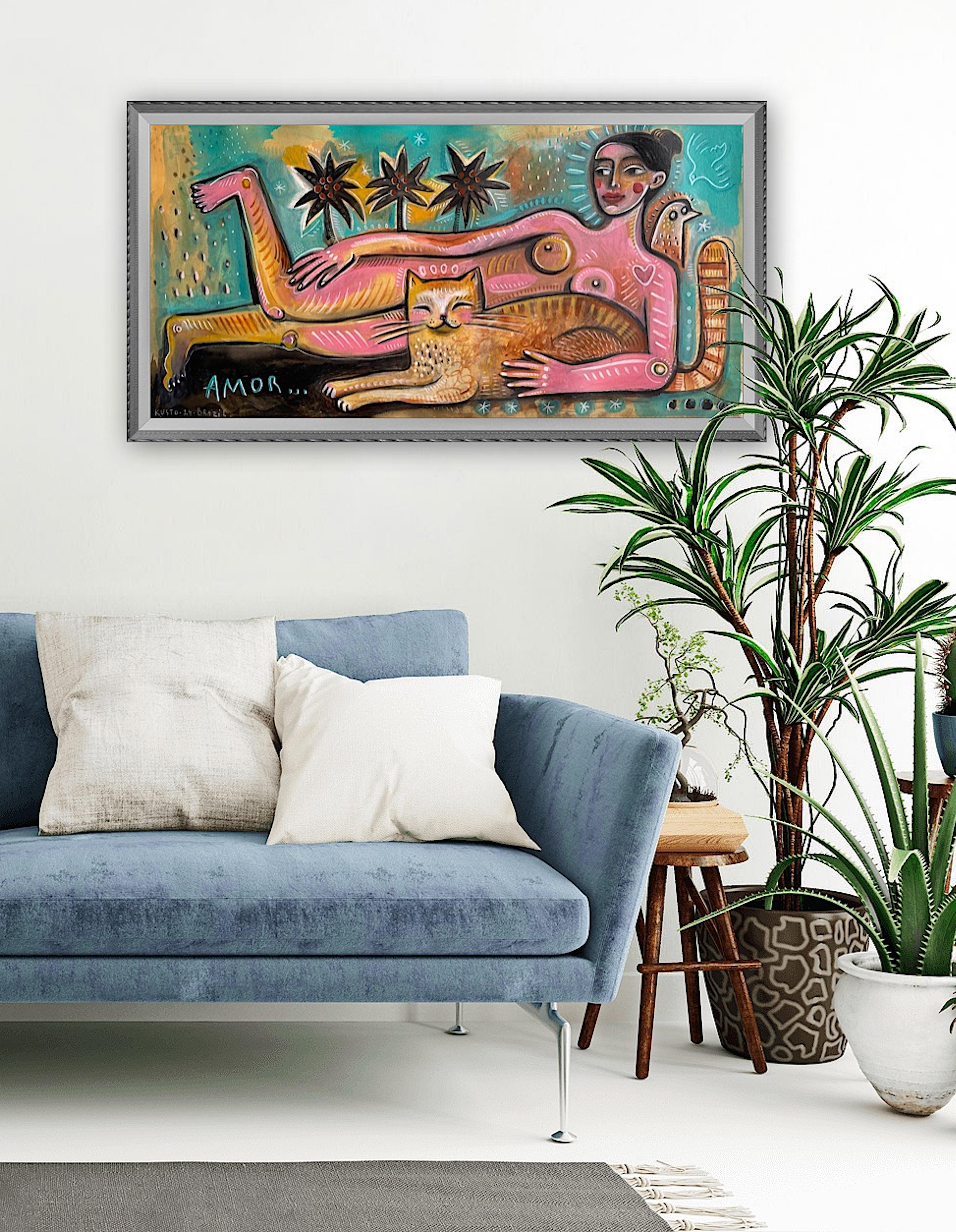 AMOR – Painting von Daria Kusto