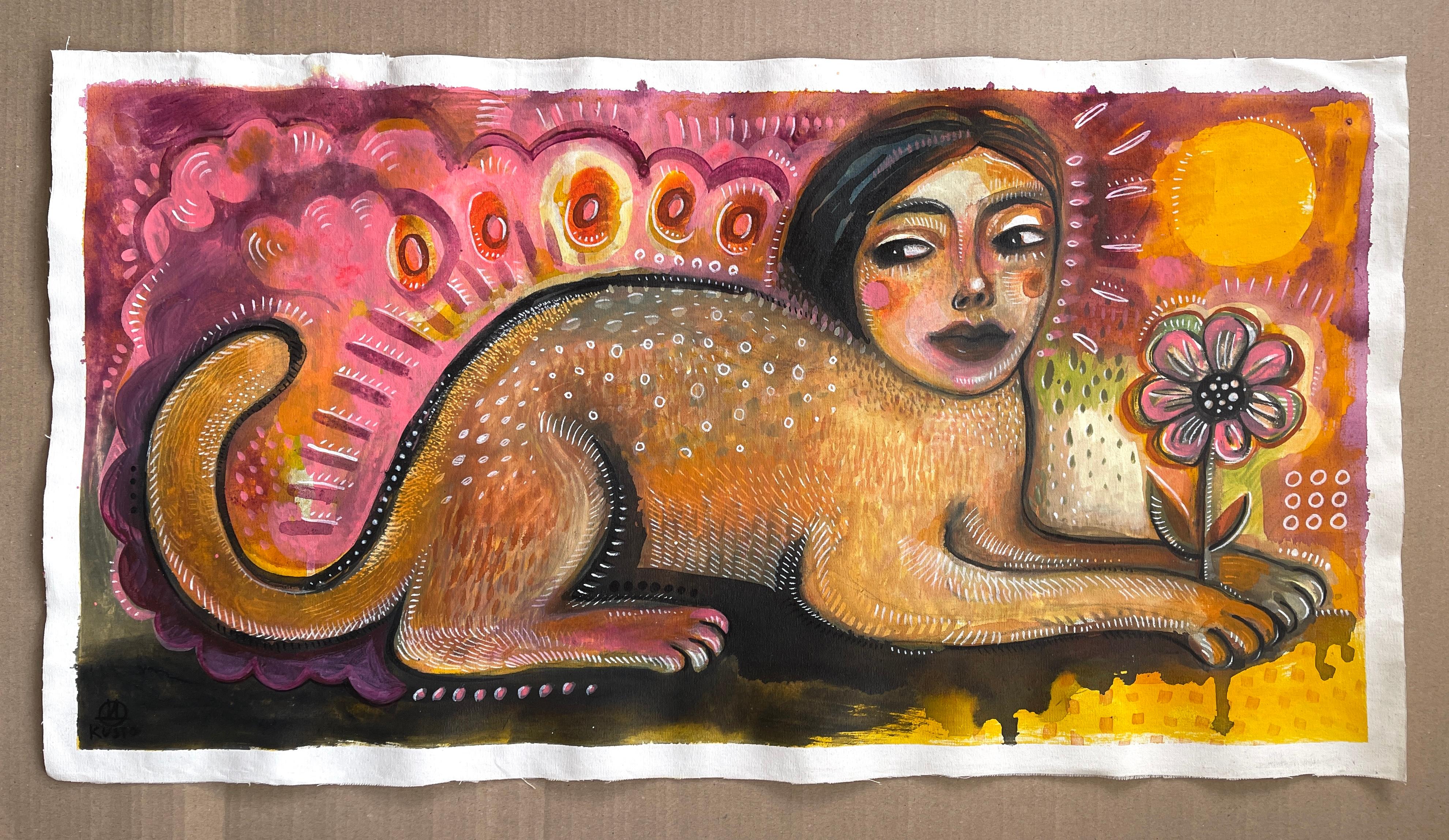 EN EL CONFÍN DEL MUNDO - Painting de Daria Kusto