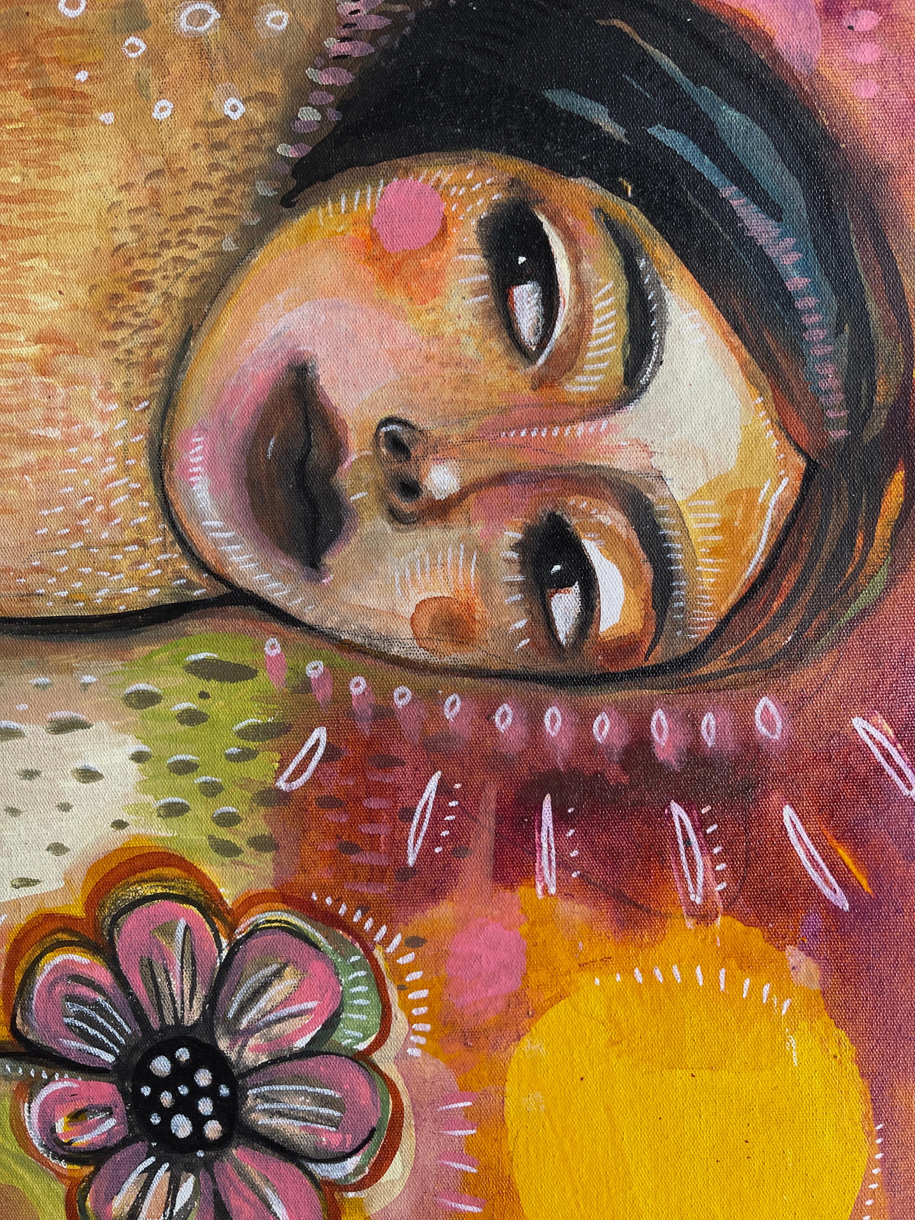 EN EL CONFÍN DEL MUNDO - Animal Painting Marrón de Daria Kusto