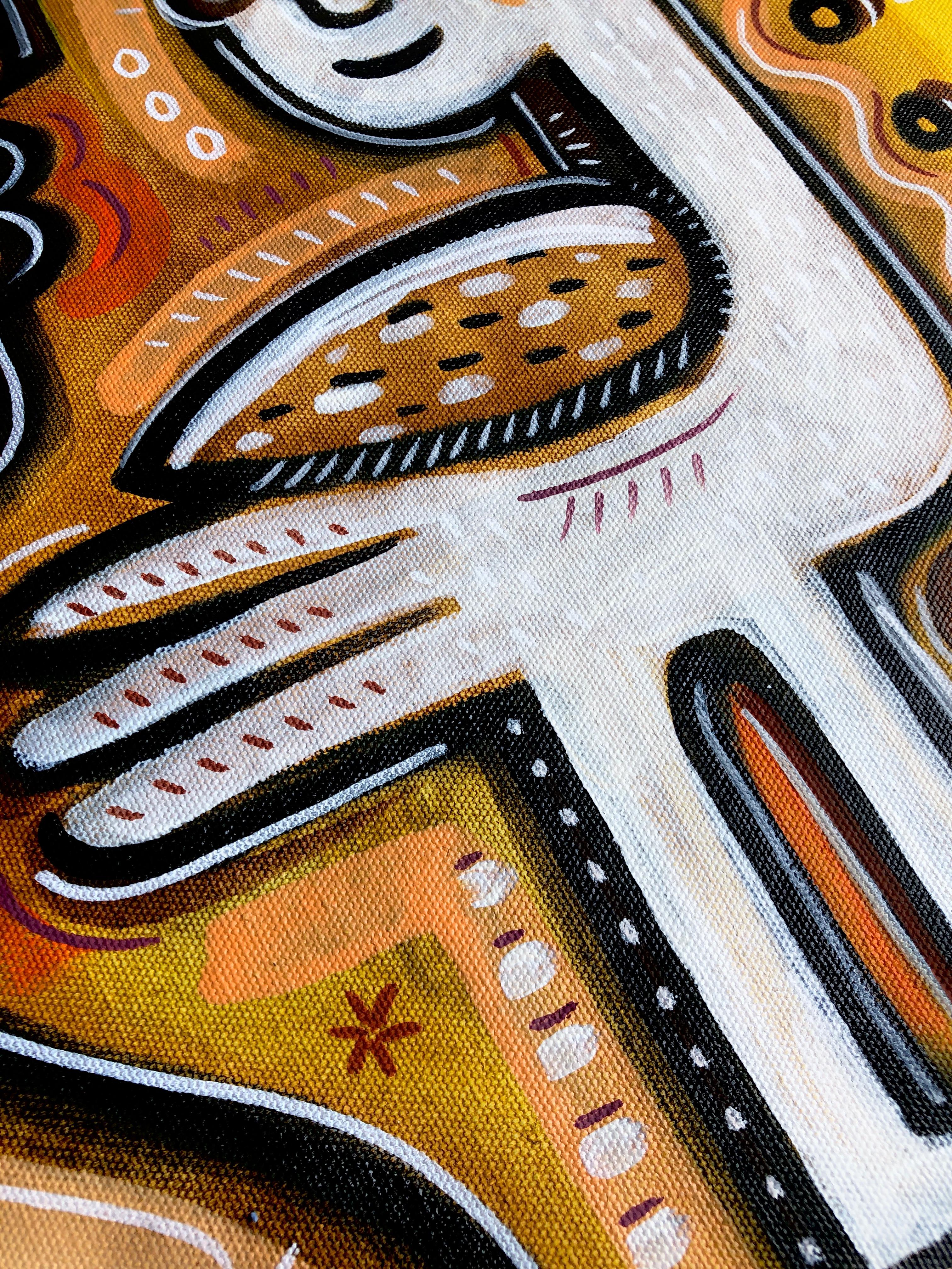 BIRDIE - Painting de Daria Kusto