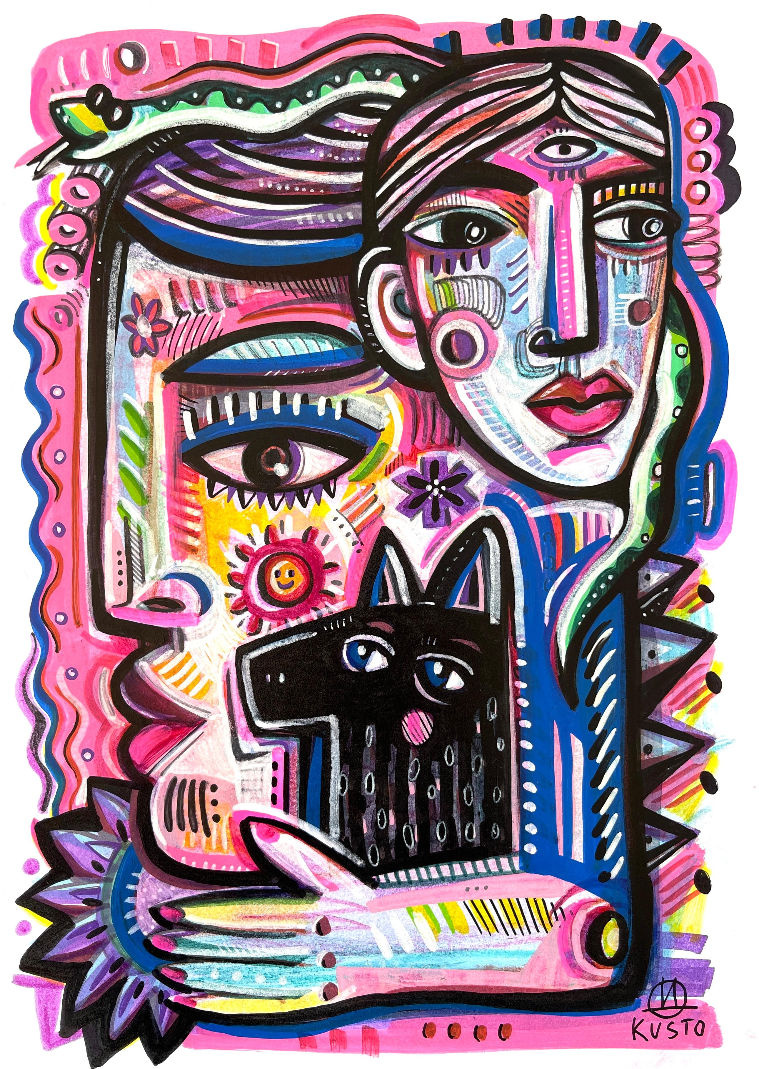 Daria Kusto Portrait – SCHWARZER SAMT FREUND