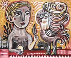 BRIGHT HEAD AND BIRD THOUGHTS
