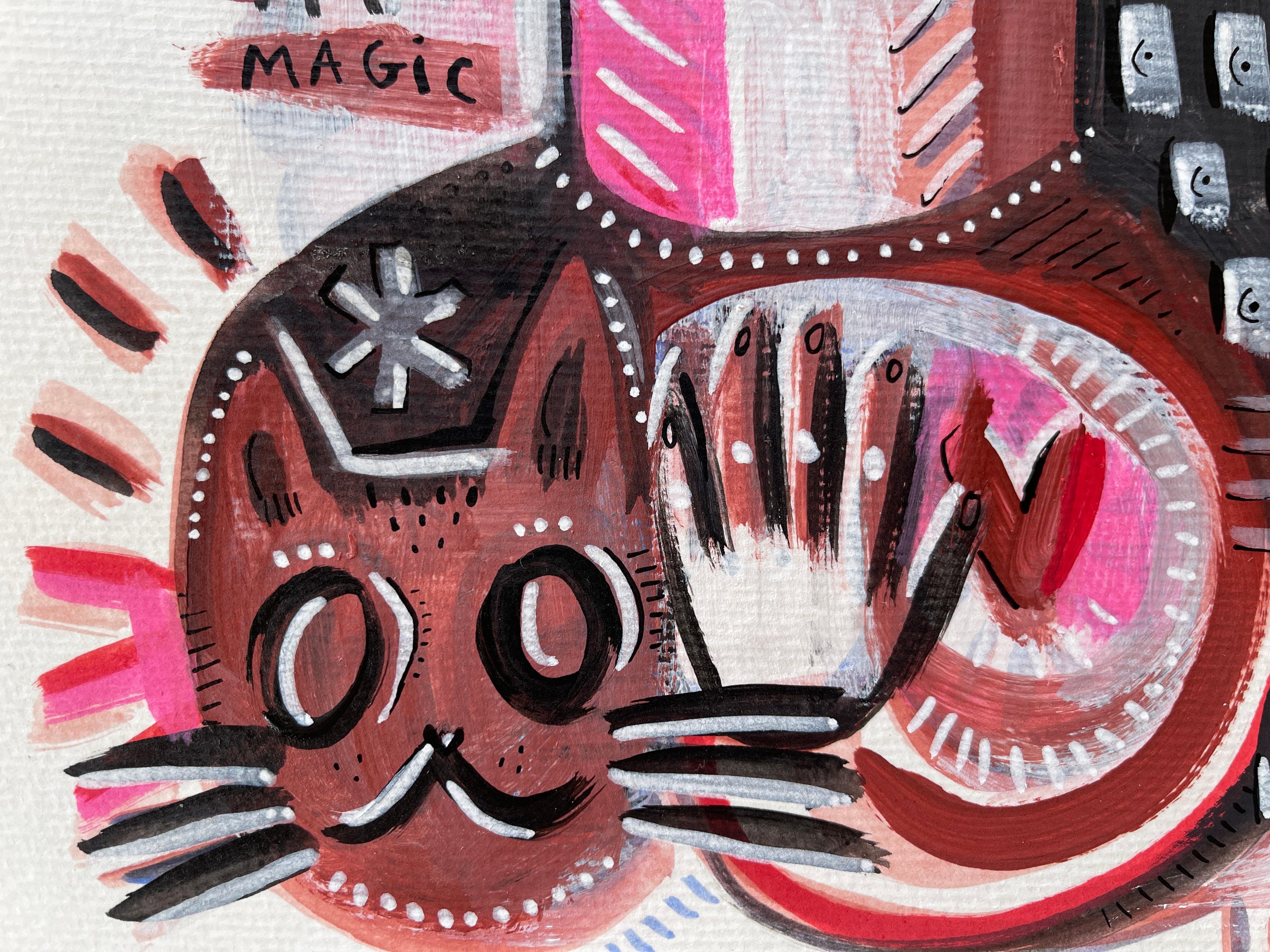 Œuvre originale de Daria Kusto.
AcrIcrylique  sur  Wotercolor Papier.
La réalité des flux magiques...
Le tableau sera expédié directement depuis la Thaïlande - en toute sécurité et dans les meilleurs délais.