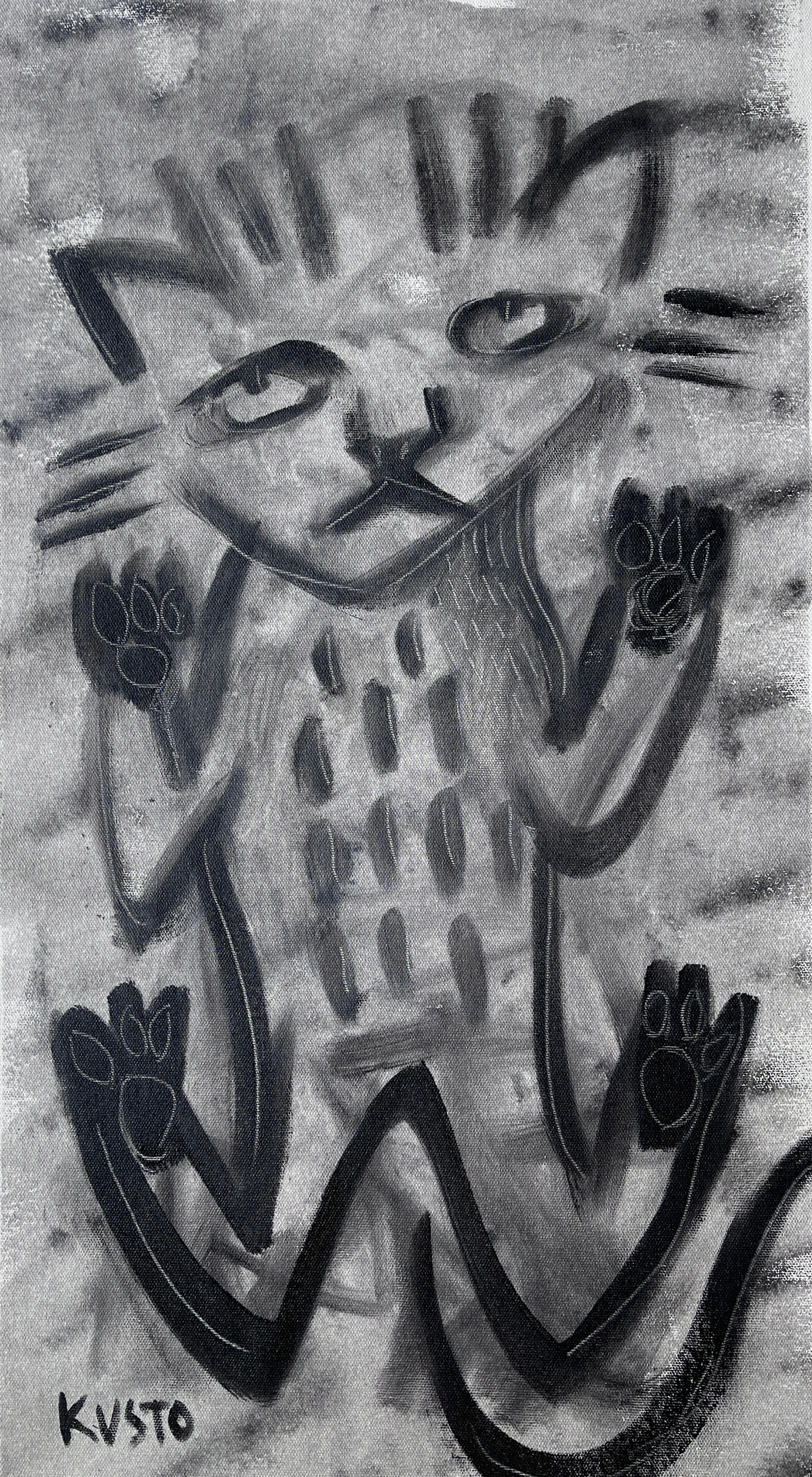 CAT ON LAP For Sale 3