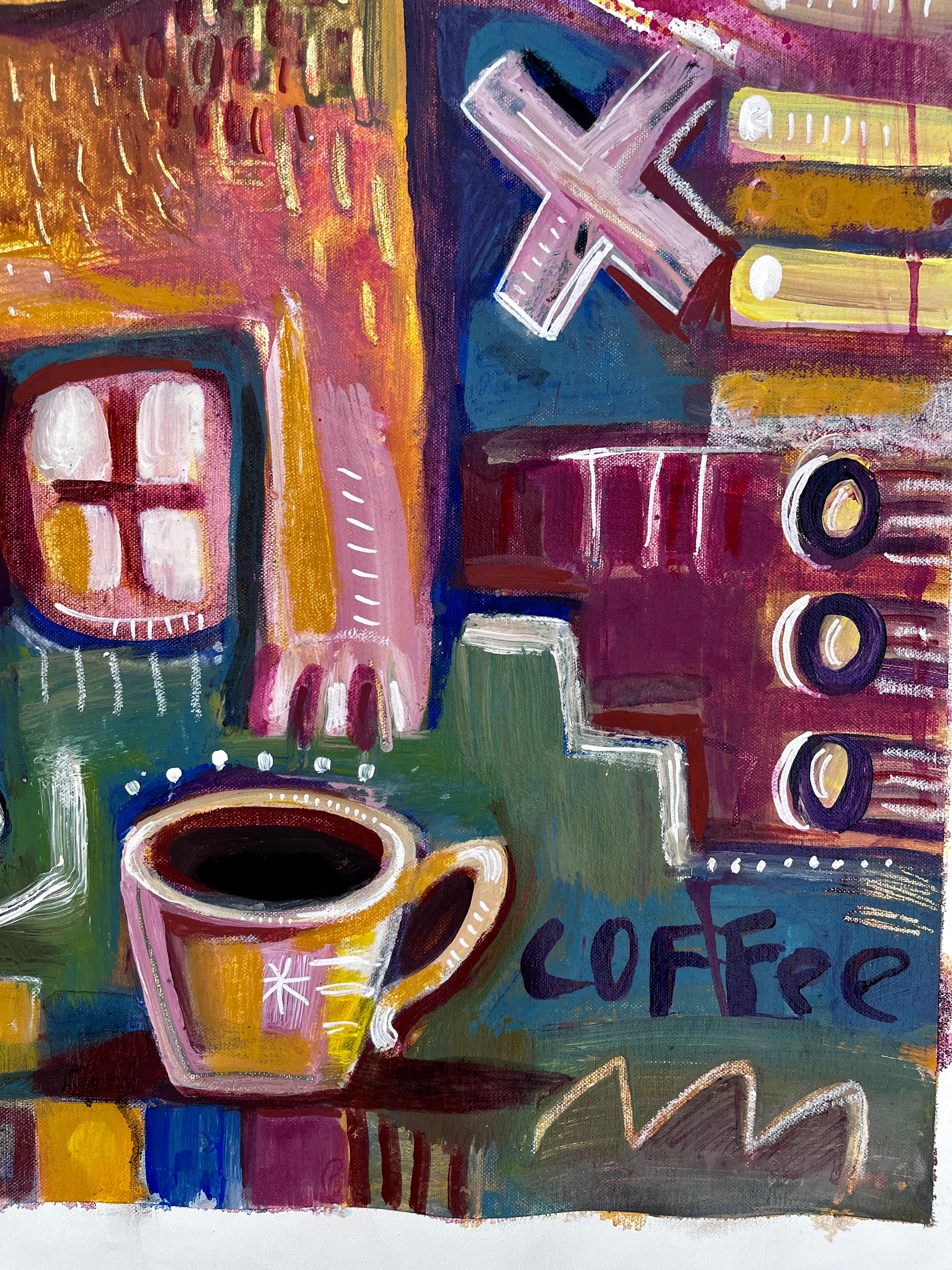 „COFFEE WITH CAT“ im Angebot 3