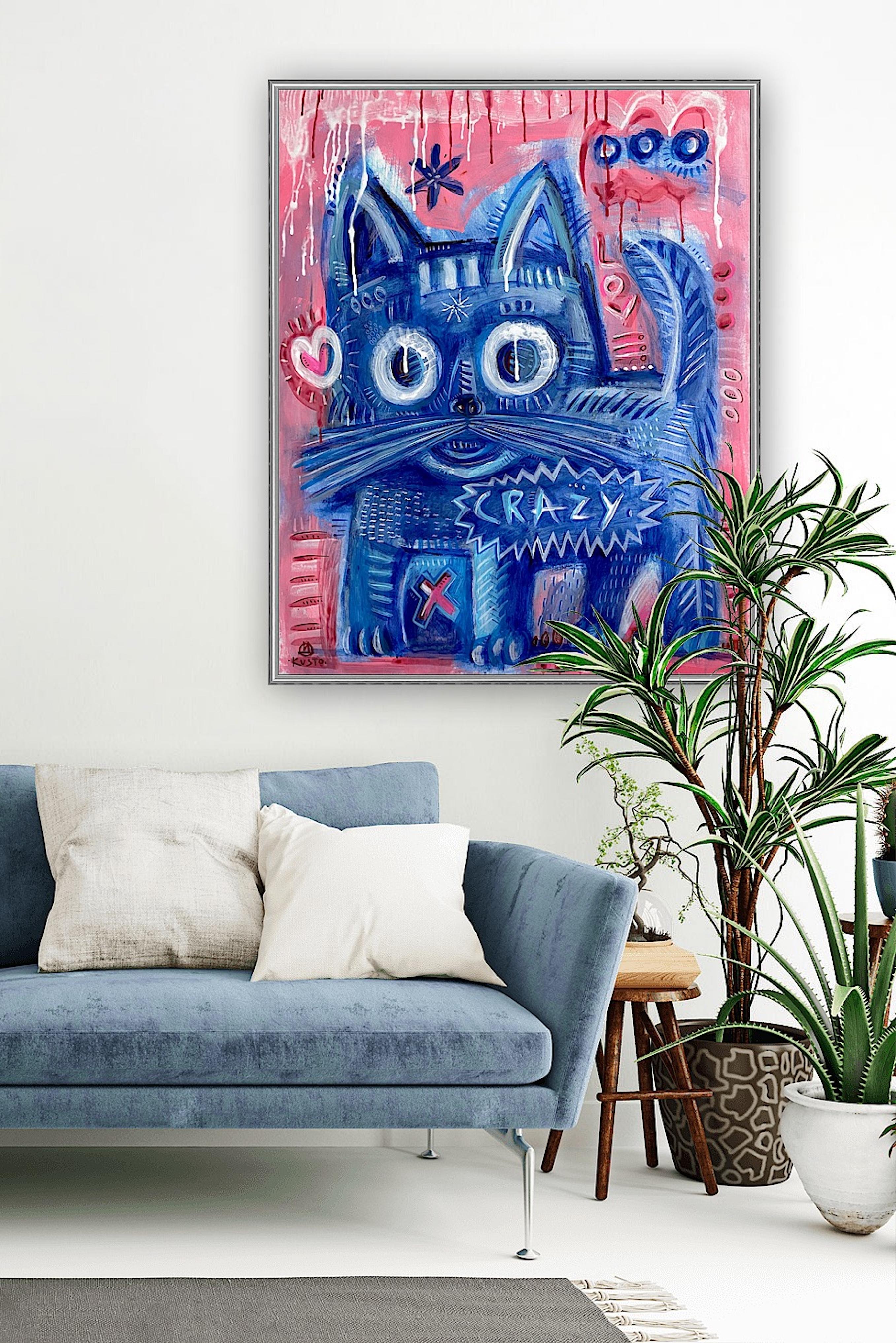 CRAZY LOVE - Painting by Daria Kusto