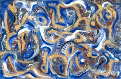 "DANCING SOULS" dipinto astratto