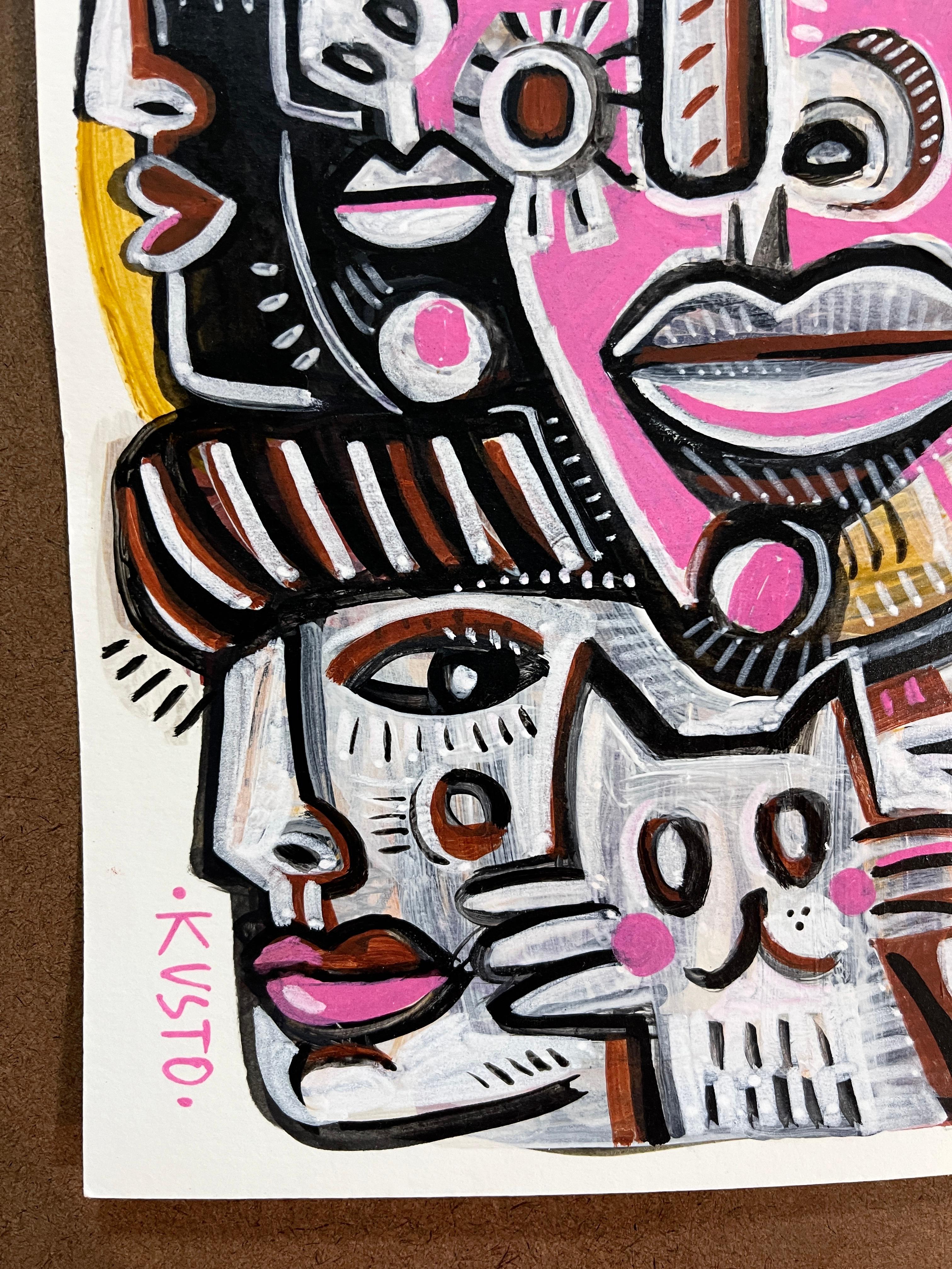 DREAM TRANSFORMATION - Pop Art Painting by Daria Kusto