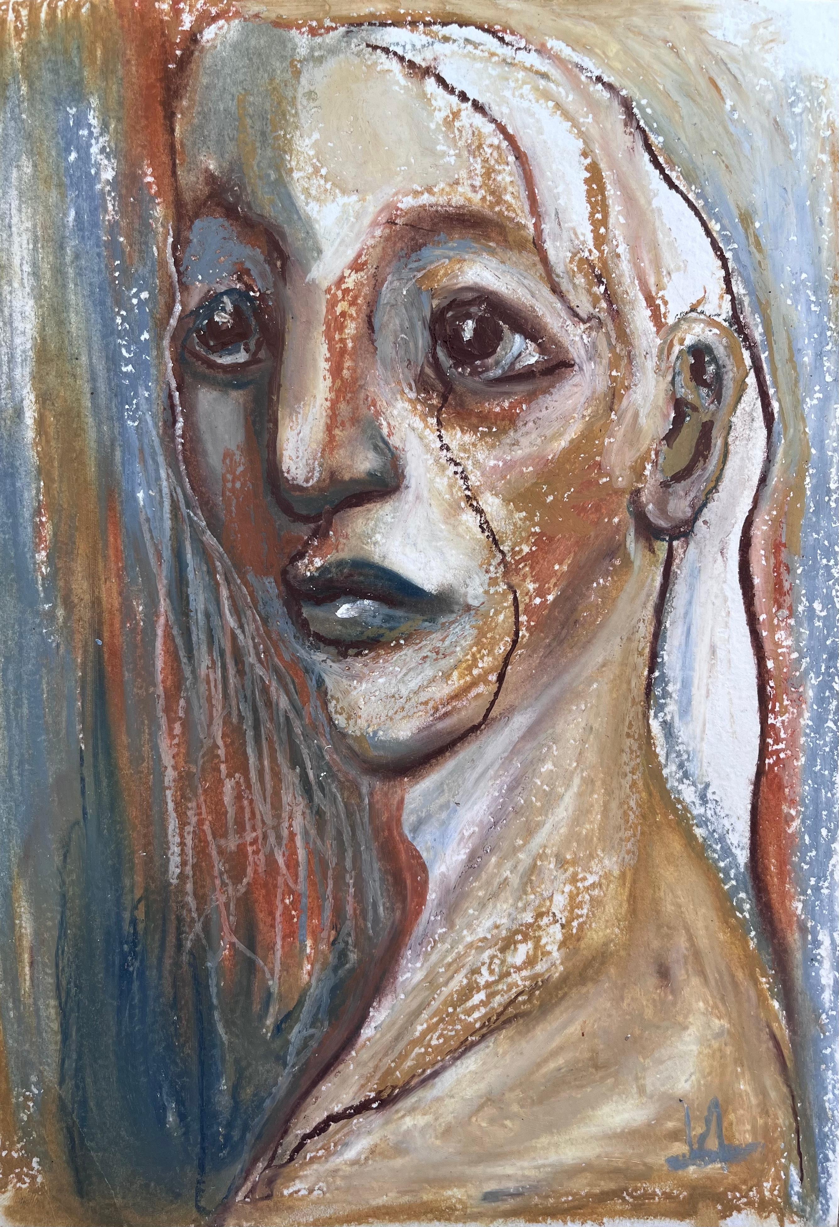 Figurative Painting Daria Kusto - EMOTIONS