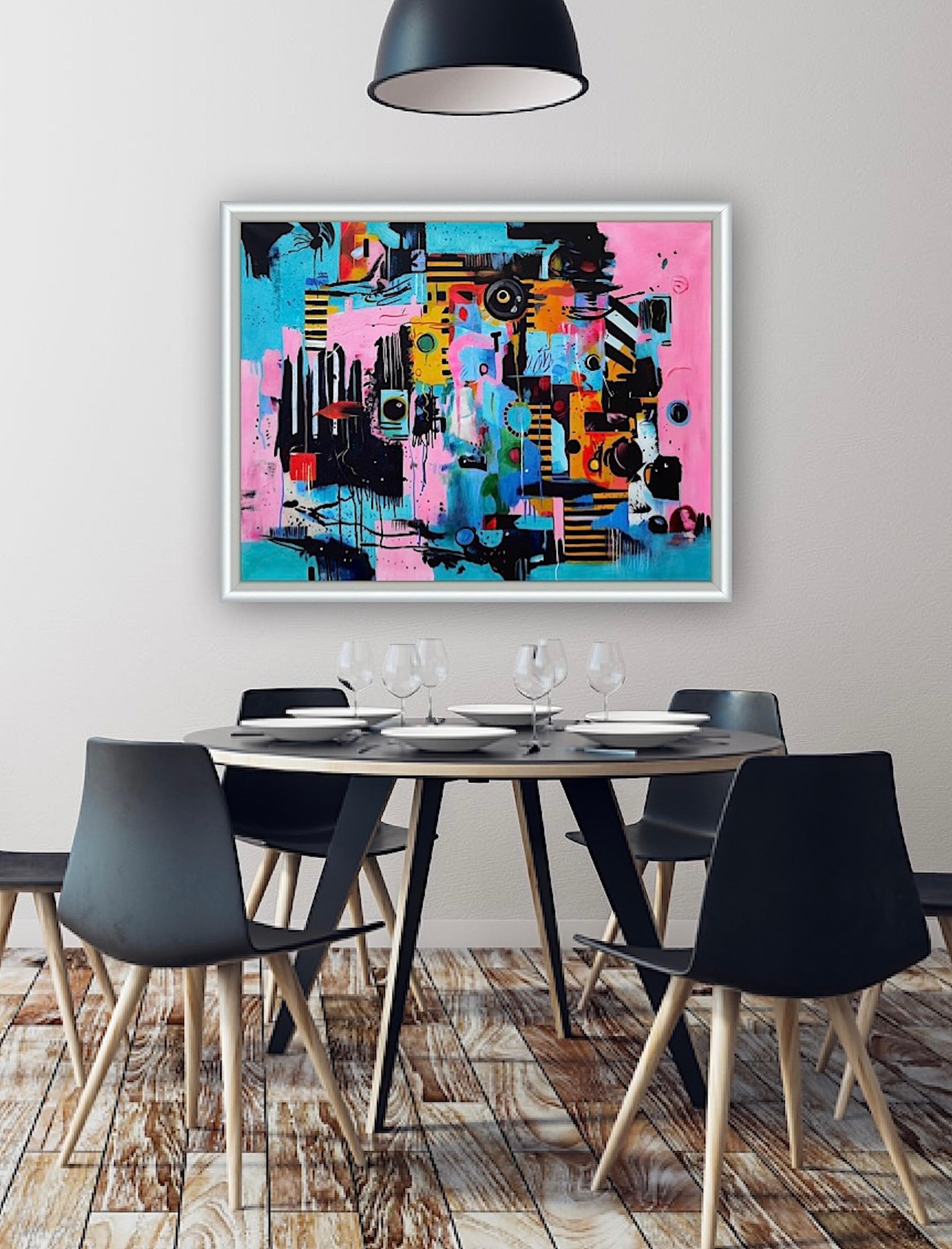 ENERGY OF CHAOS - Painting by Daria Kusto