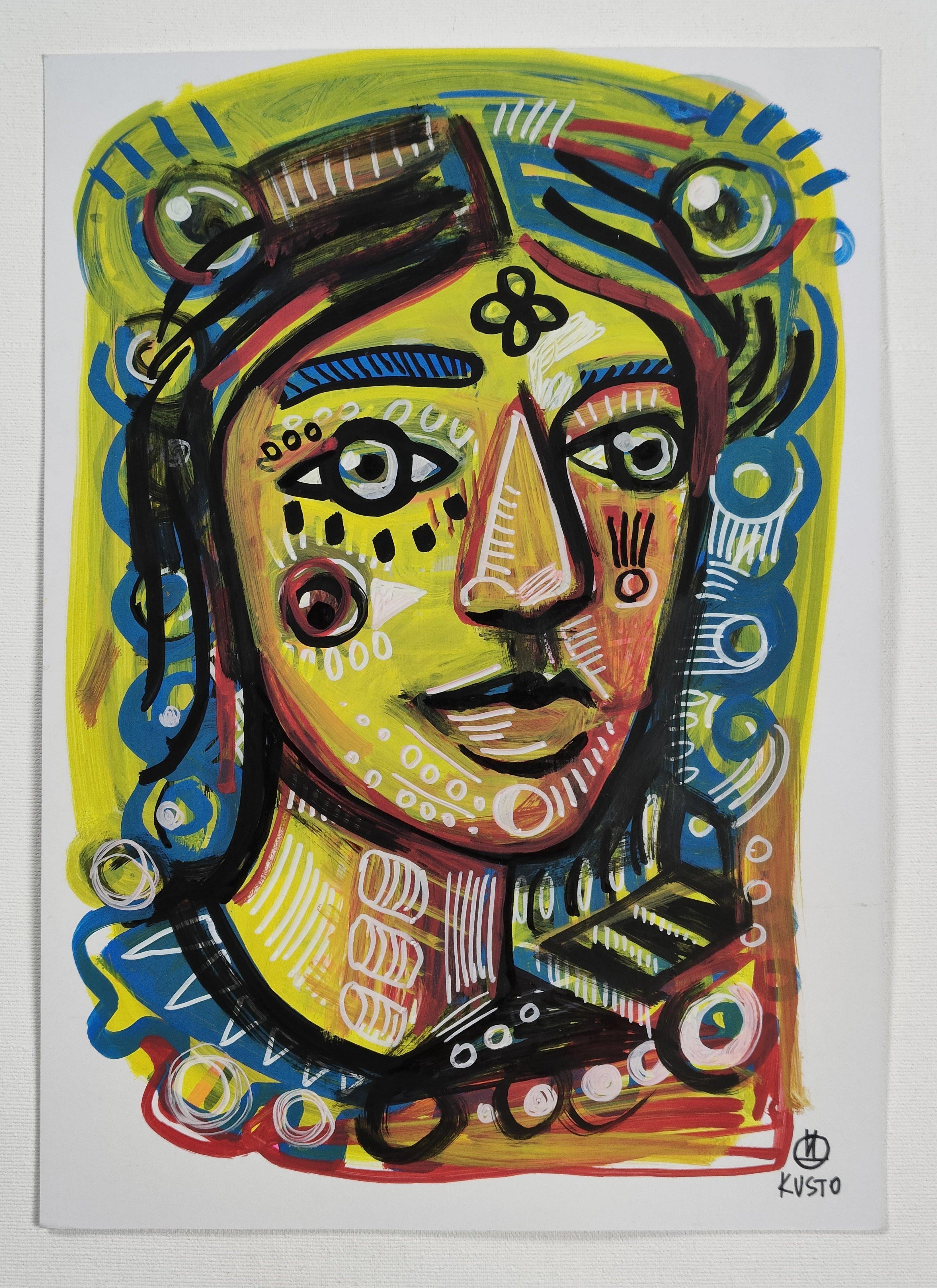 FACE - Painting di Daria Kusto