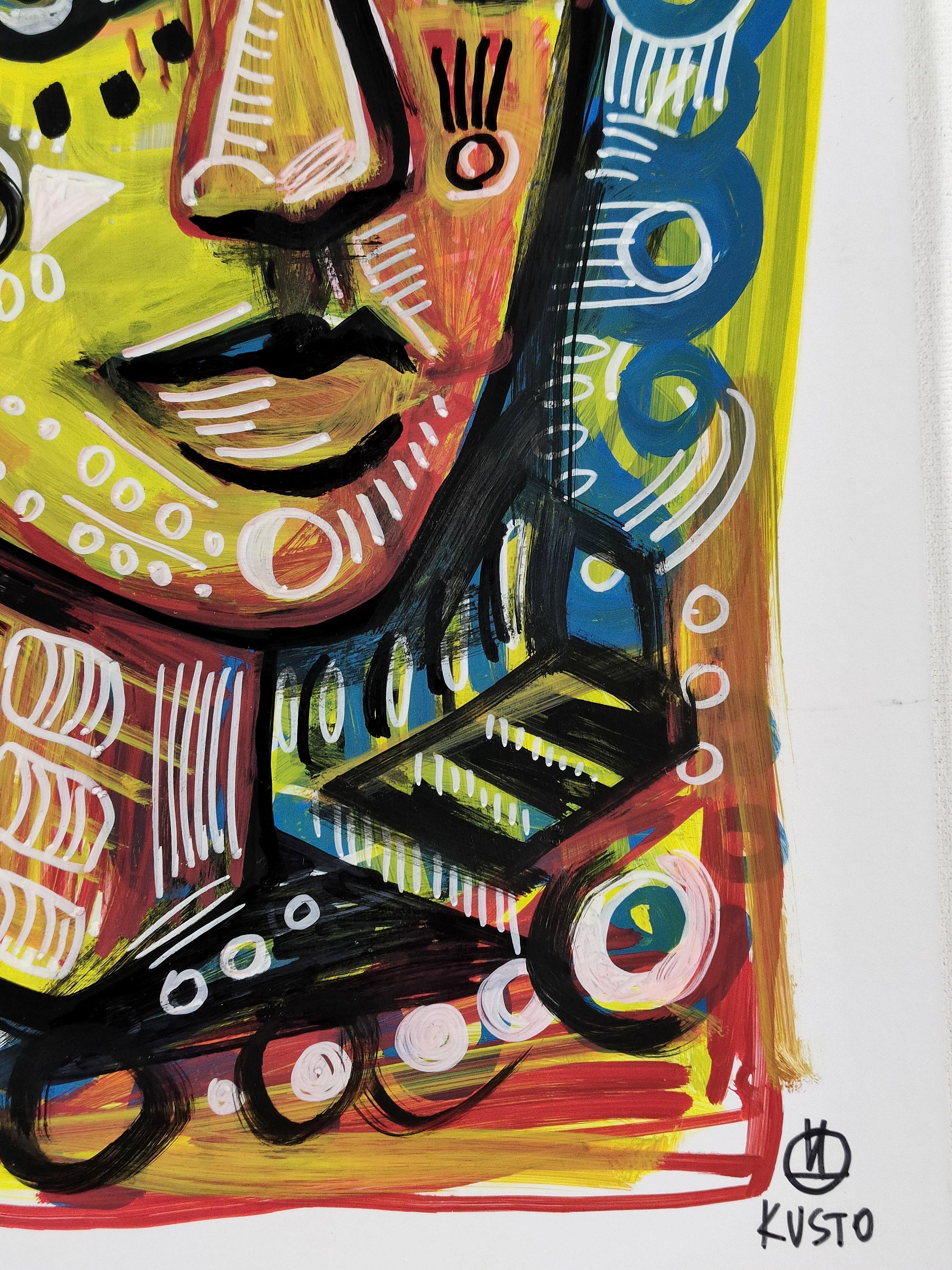 FACE - Painting Neoespressionismo di Daria Kusto