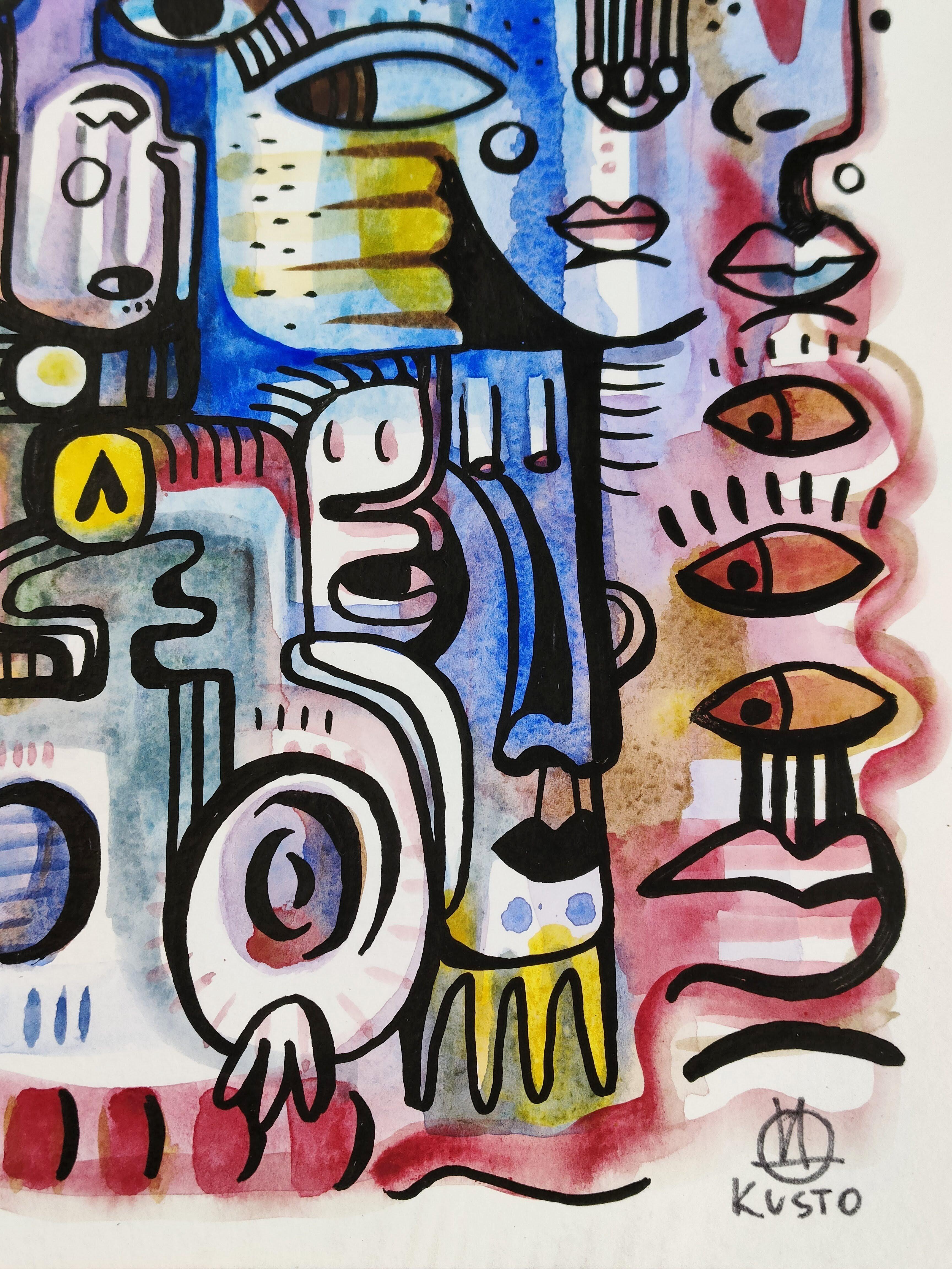 FACES - Painting de Daria Kusto