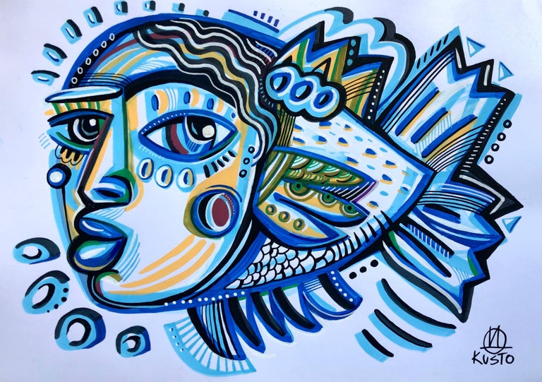 Daria Kusto Fish Girl at 1stDibs