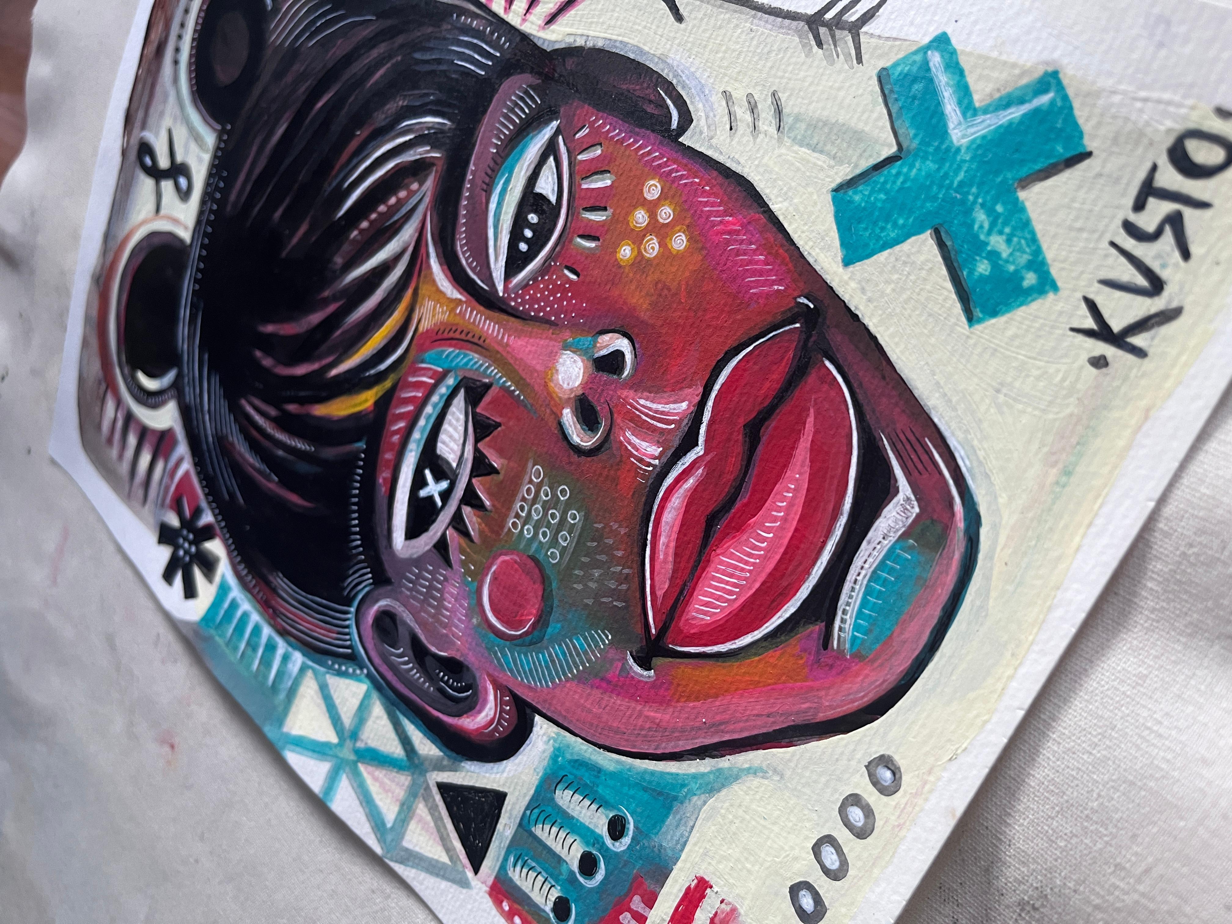 RAGAZZO FREAKY - Painting di Daria Kusto