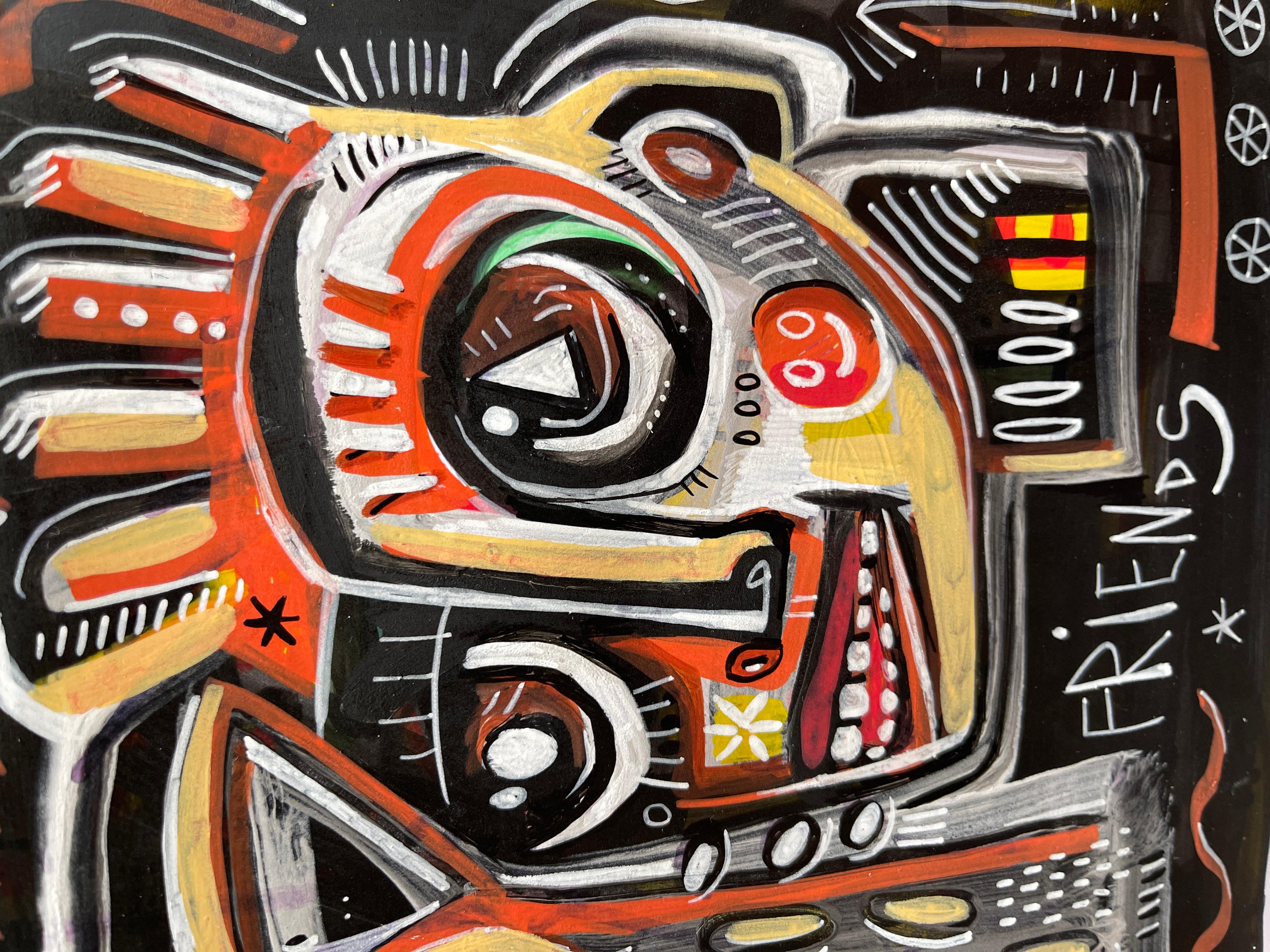 AMICI - Painting Pop Art di Daria Kusto