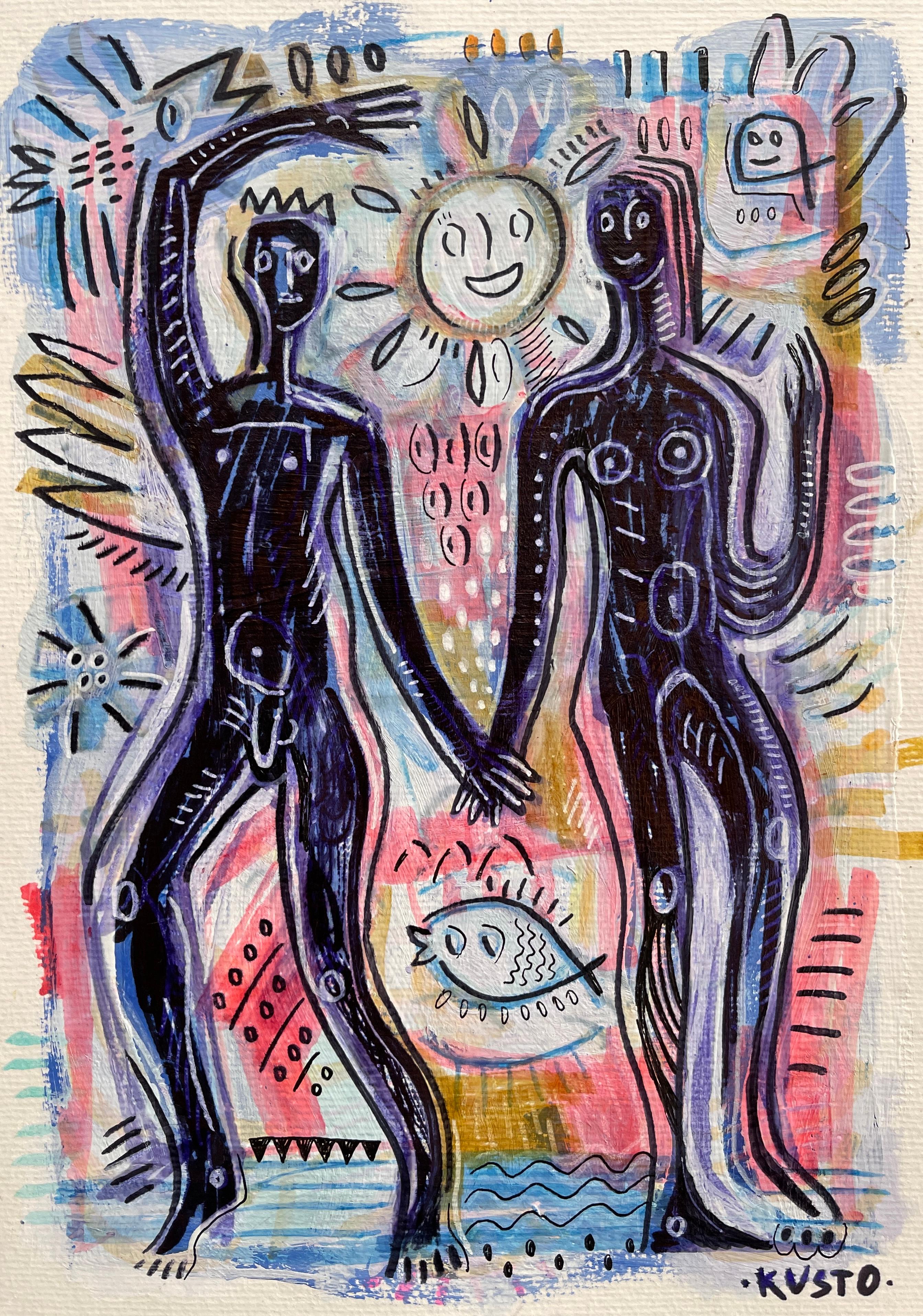 FELICI INSIEME - Art Neoespressionismo di Daria Kusto