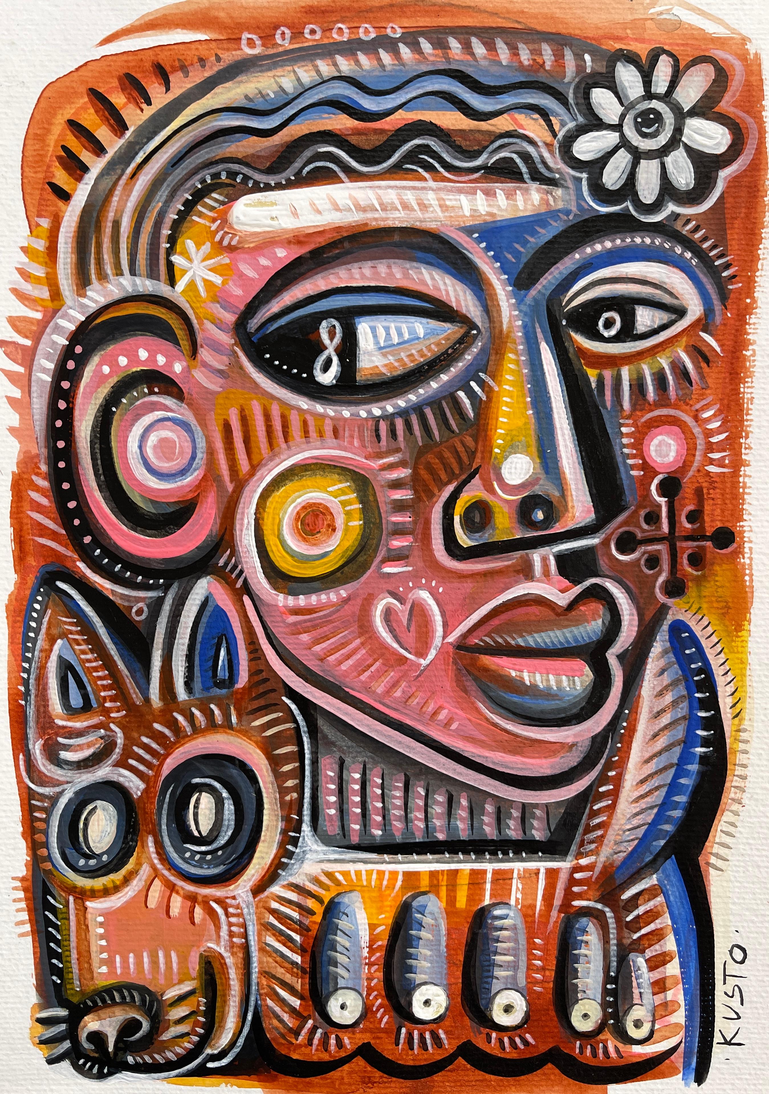 Portrait Painting di Daria Kusto - FELICI INSIEME