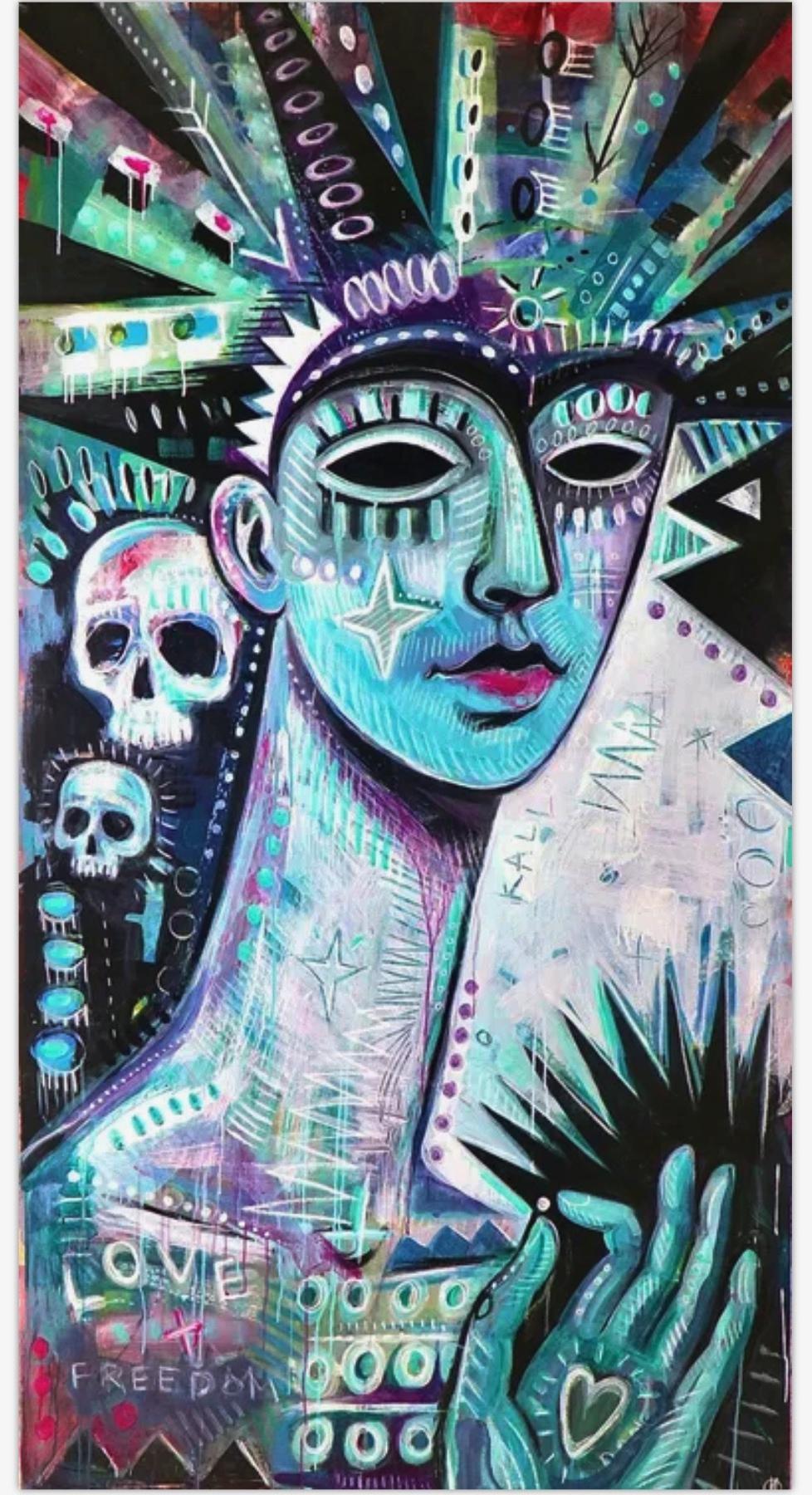 Figurative Painting di Daria Kusto - VITA INMORTALE