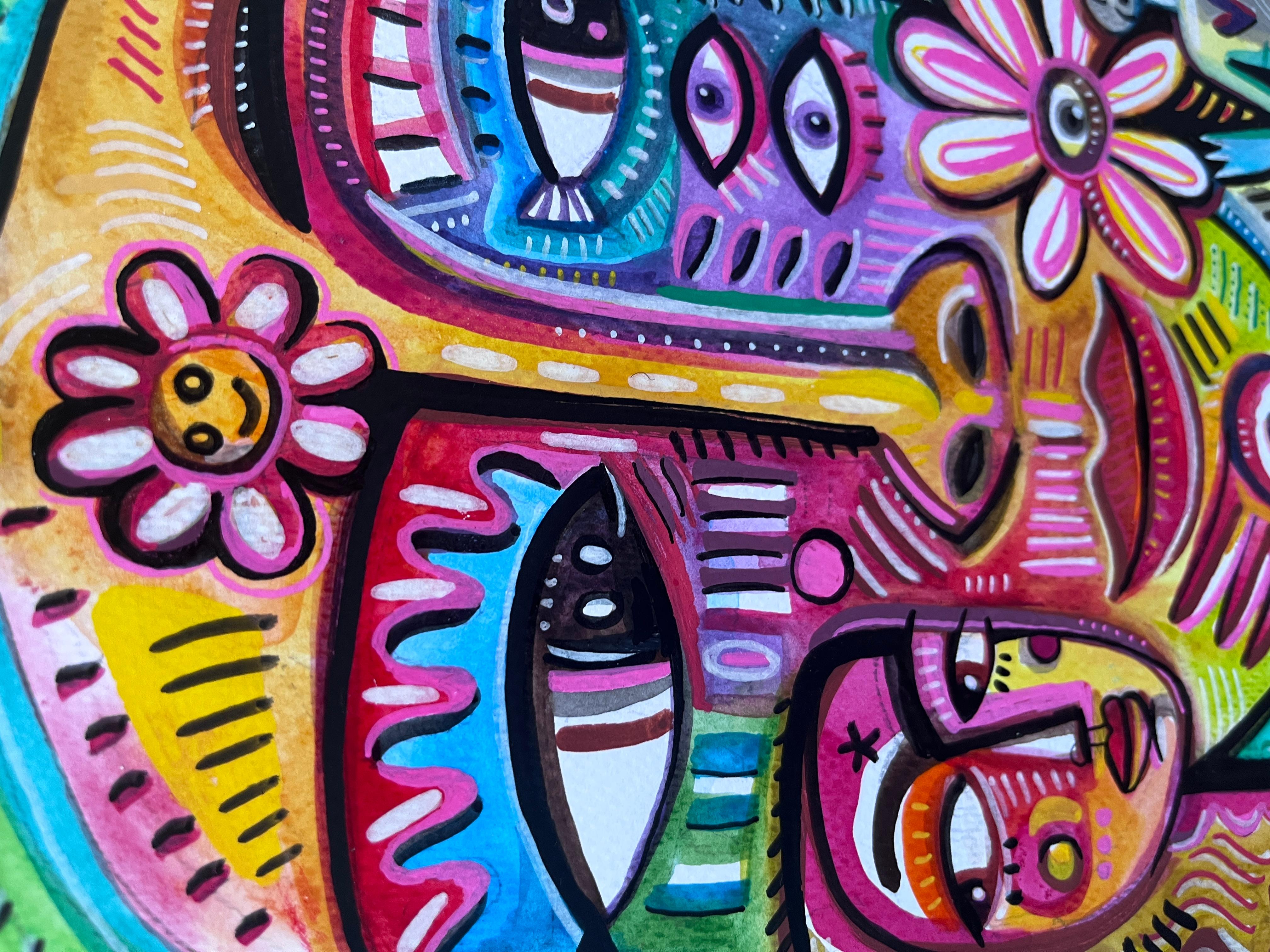 AMORE IN VITA - Painting Neoespressionismo di Daria Kusto