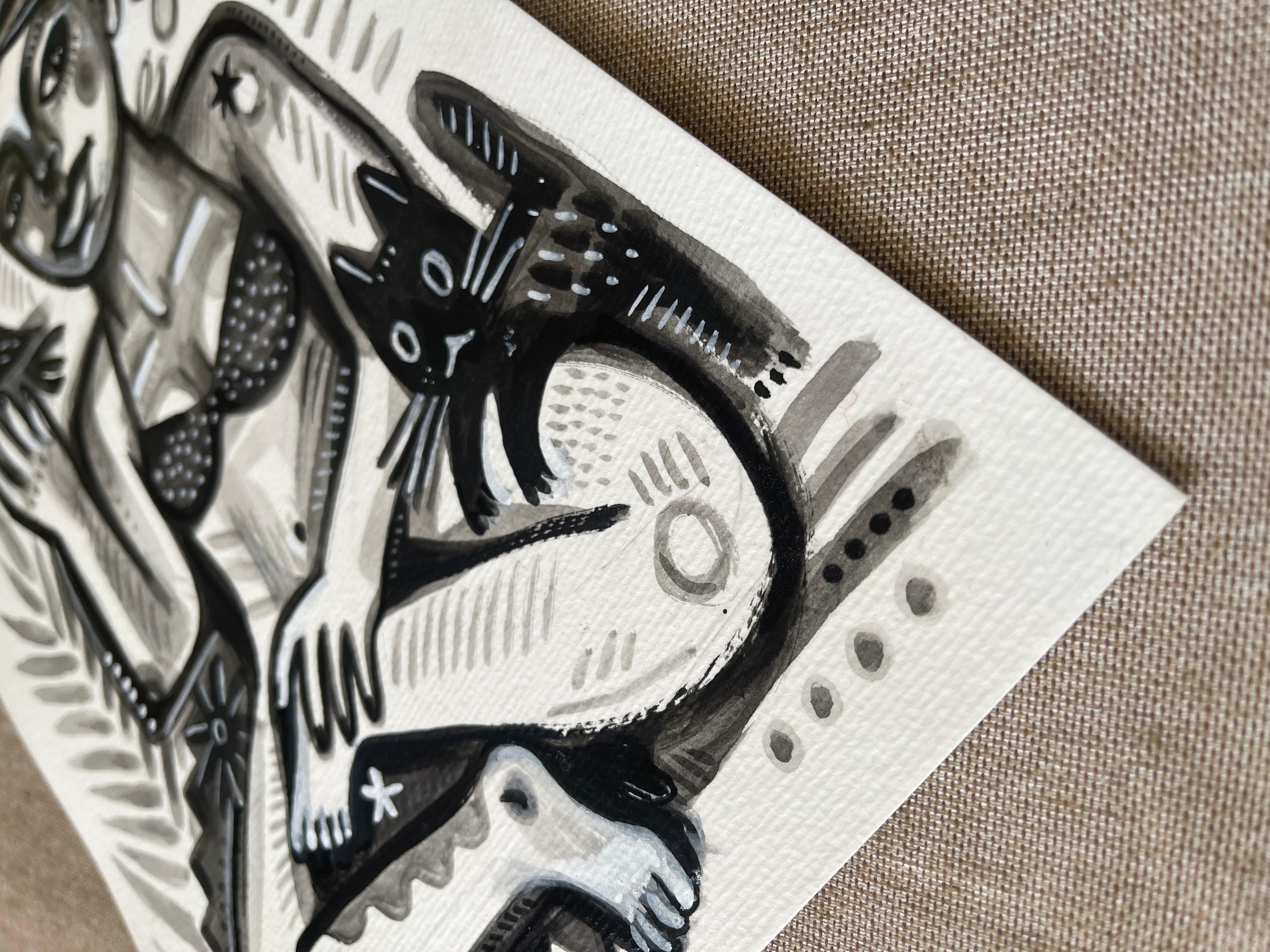 Originalkunstwerk von Daria Kusto.
AcrIcrylic  auf  Wotercolor Papier.
Die magische Flussrealität...
Versand aus Spanien, sicher und schnell.