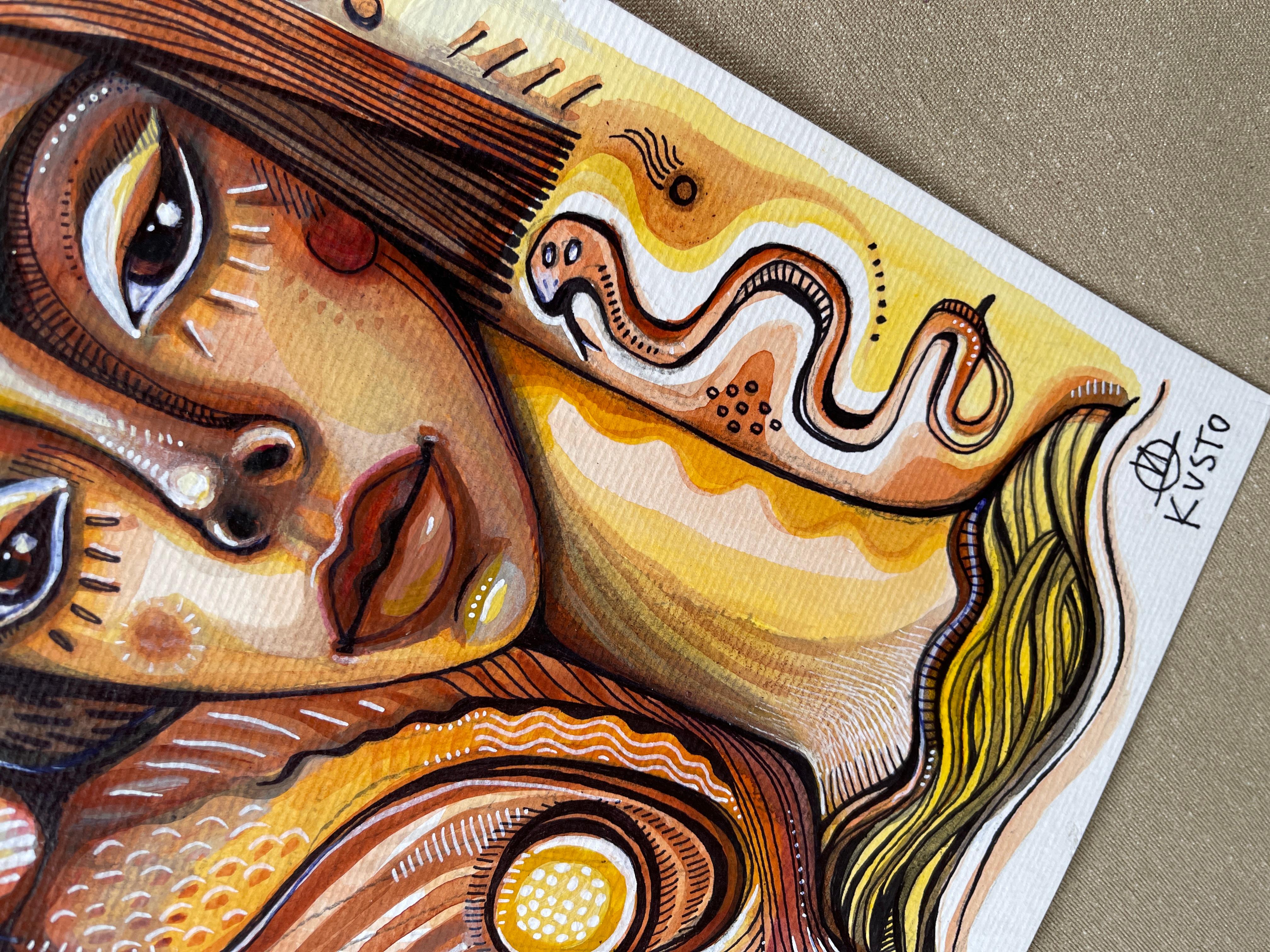 CANTI DELLA MERMAIDE - Portrait Beige di Daria Kusto