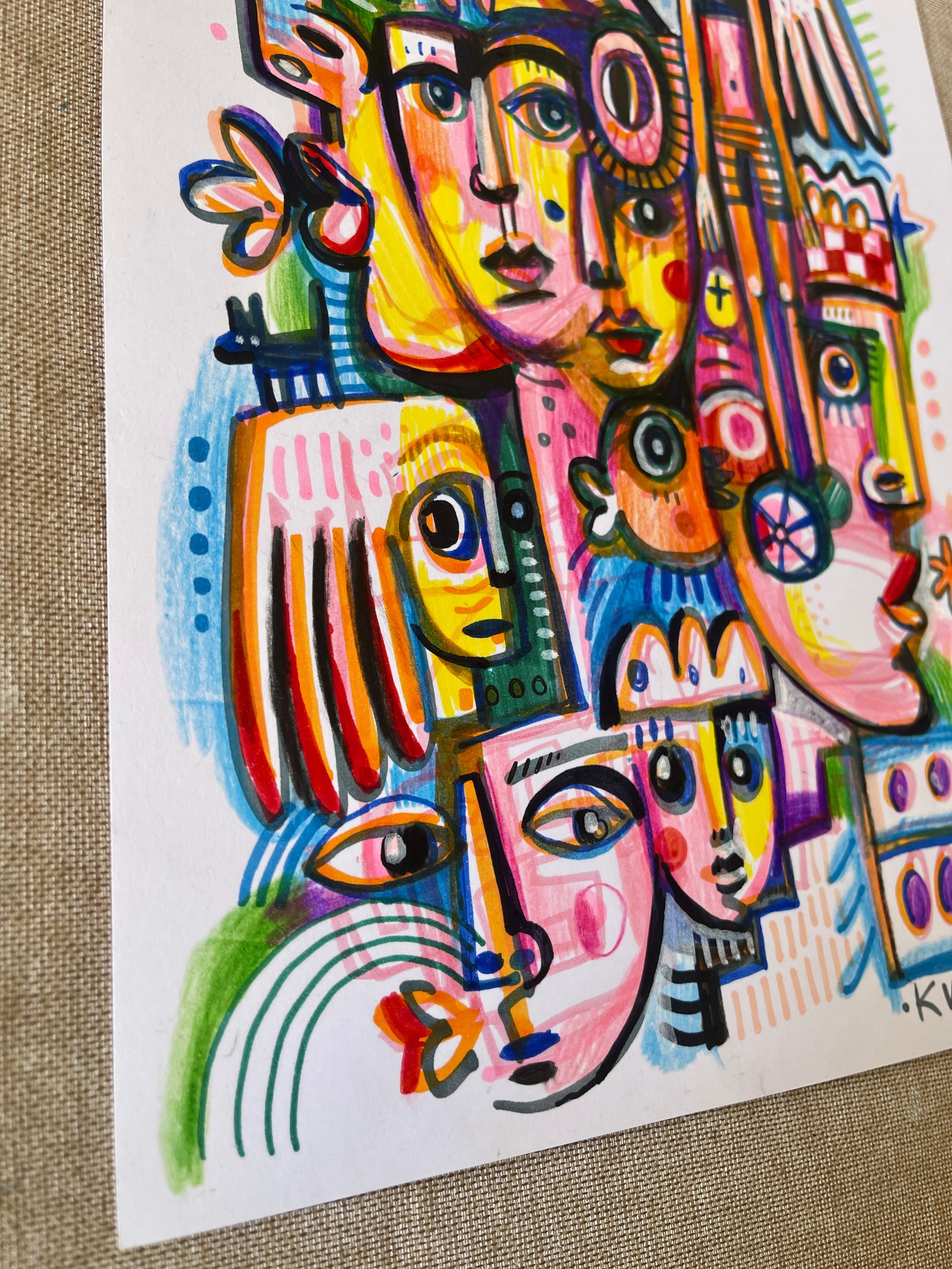 NEUE ANSICHT (Pop-Art), Art, von Daria Kusto