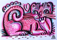 Gato rosa