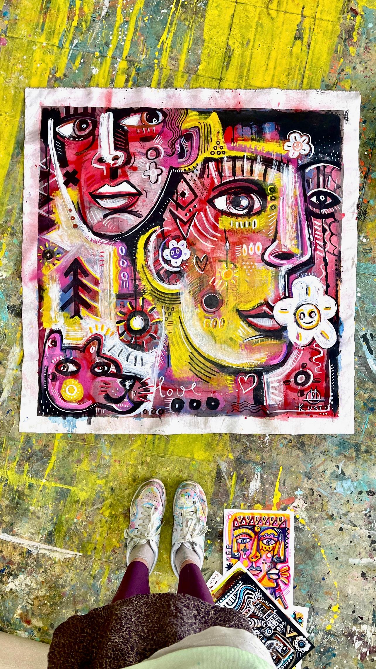 PANTER ROSA - Painting di Daria Kusto